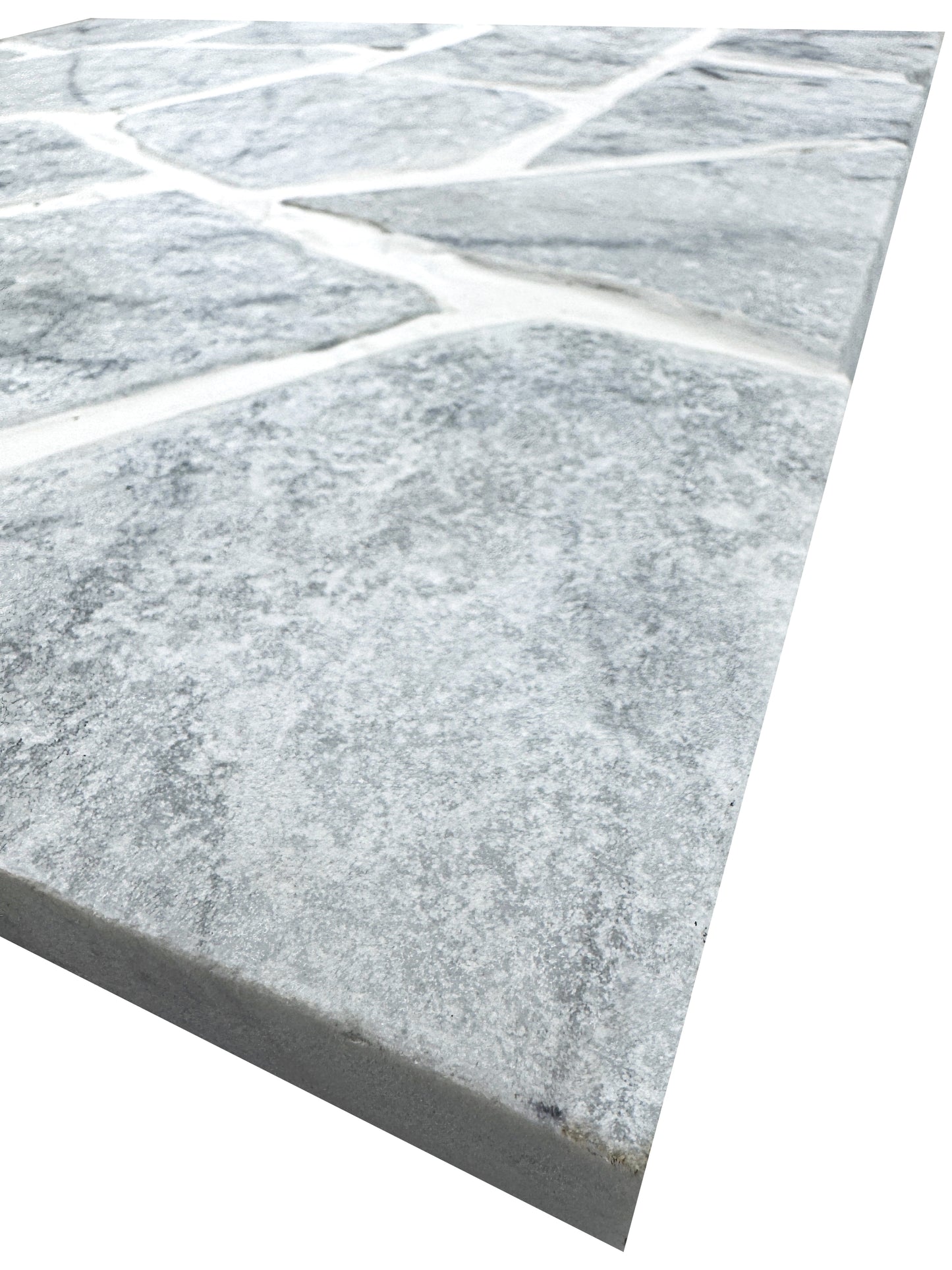 Opulent Flagstone Series Carrara White Marble Loose Random Piece Marble Flag Stone