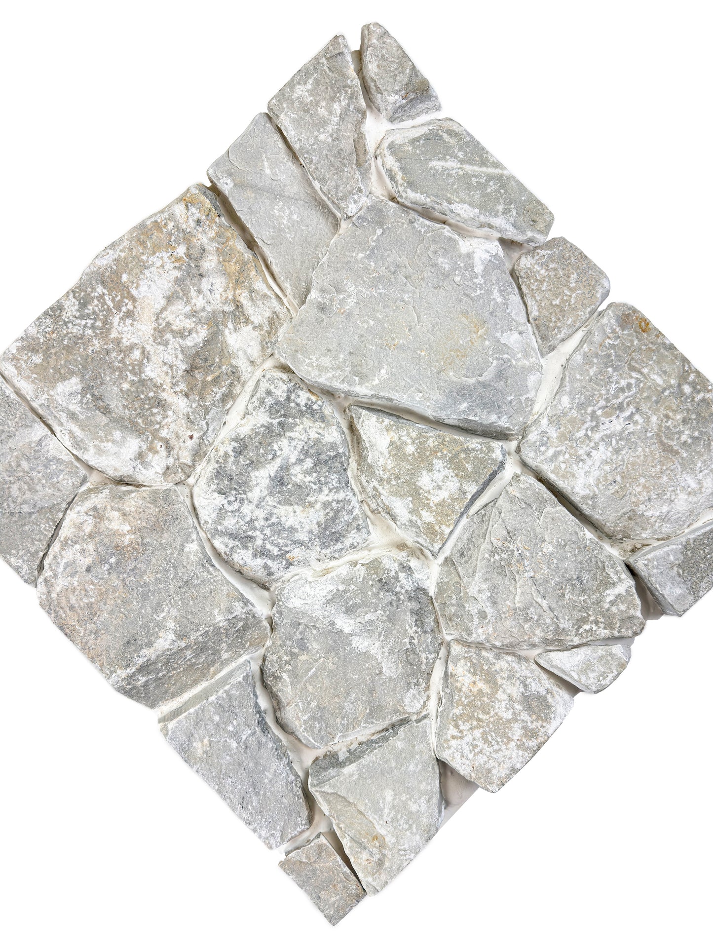 Opulent Flagstone Series Light Grey & ivory white Limestone flag stone
