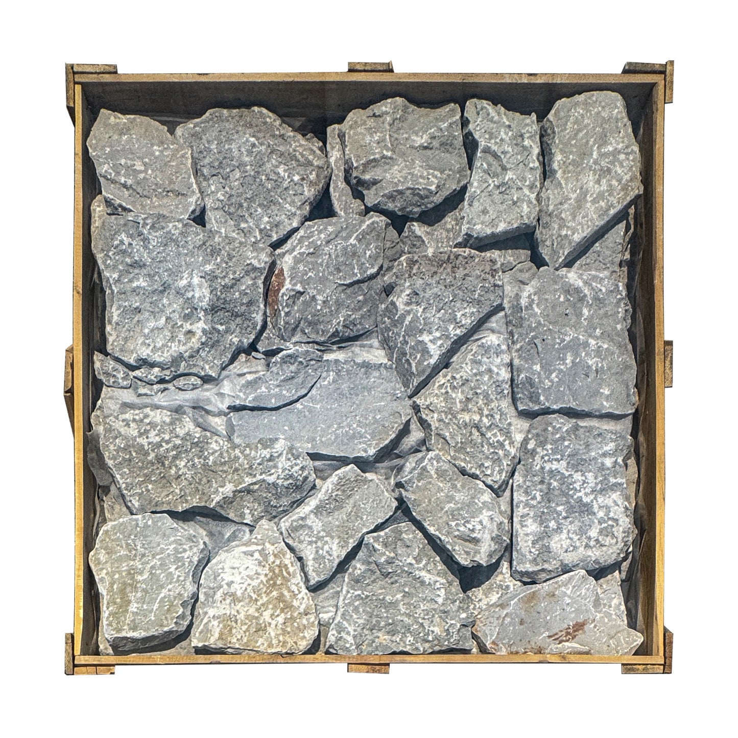Opulent Flagstone Series Light Grey & ivory white Limestone flag stone