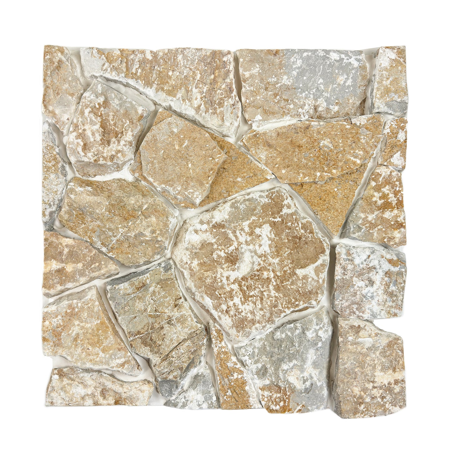 Opulent Flagstone Series Golden Beige & Light Brown Limestone flag stone