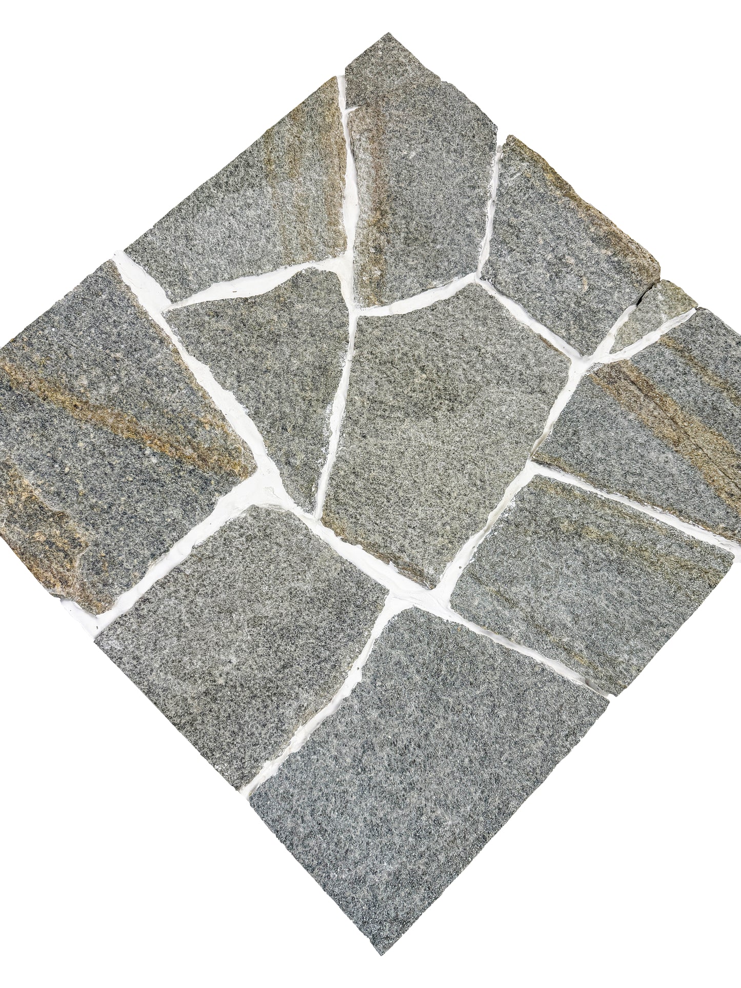 Opulent Flagstone Series Saga Green Loose Random Piece Rust Gneiss Stone Flag Stone