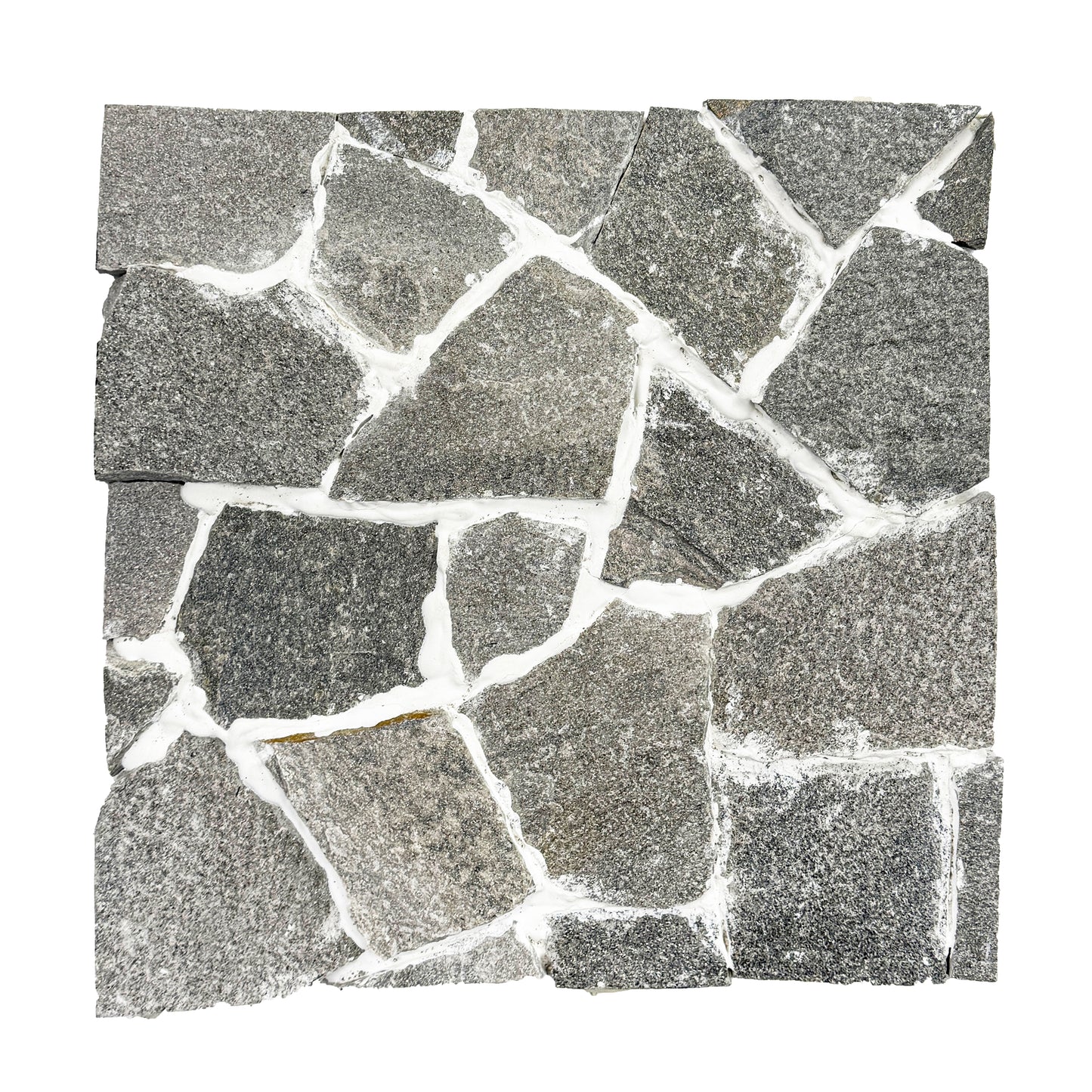 Opulent Flagstone Series Pink & Thunder Grey Loose Random Piece Quartz Wall Cladding