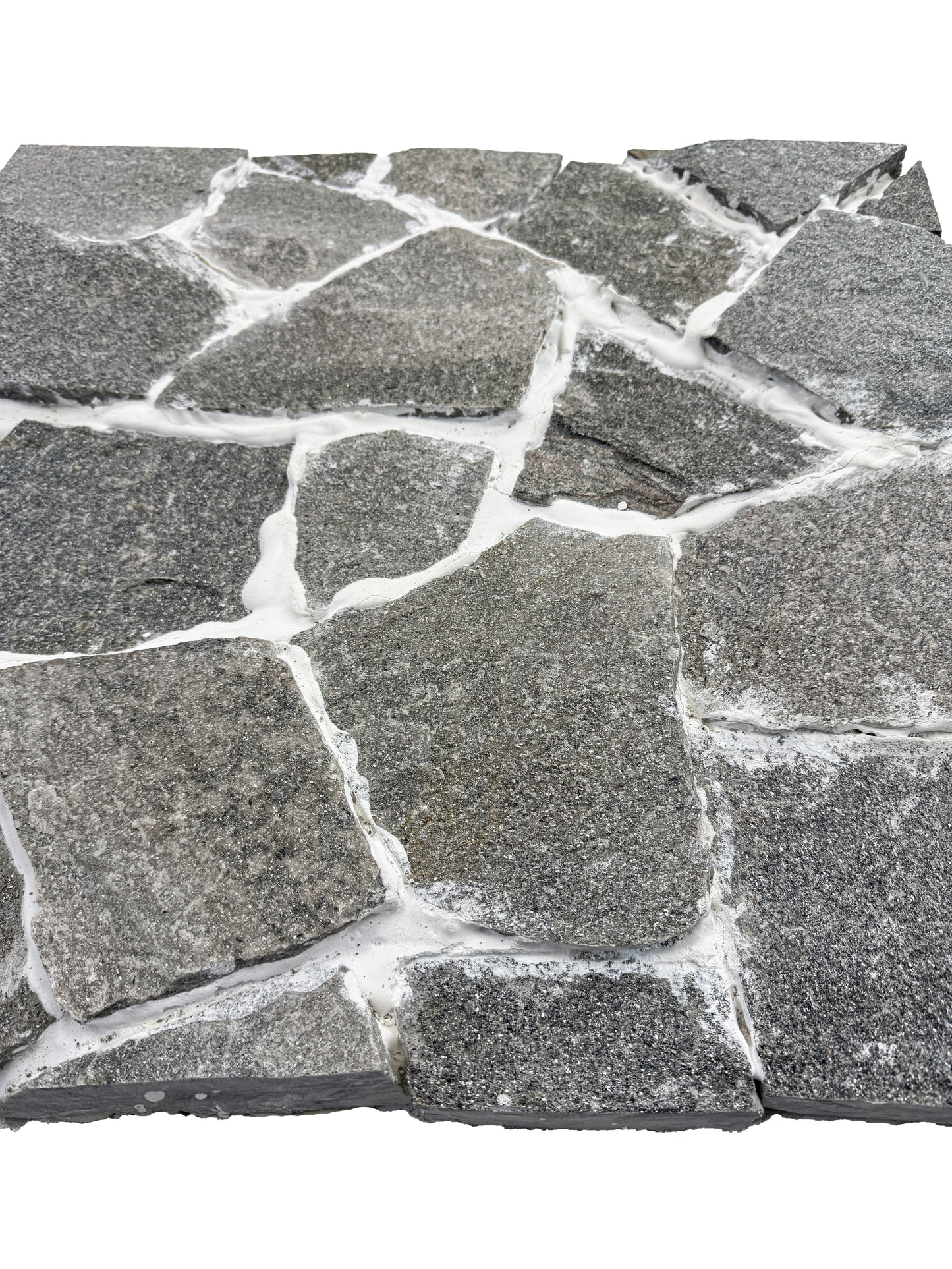 Opulent Flagstone Series Pink & Thunder Grey Loose Random Piece Quartz Wall Cladding