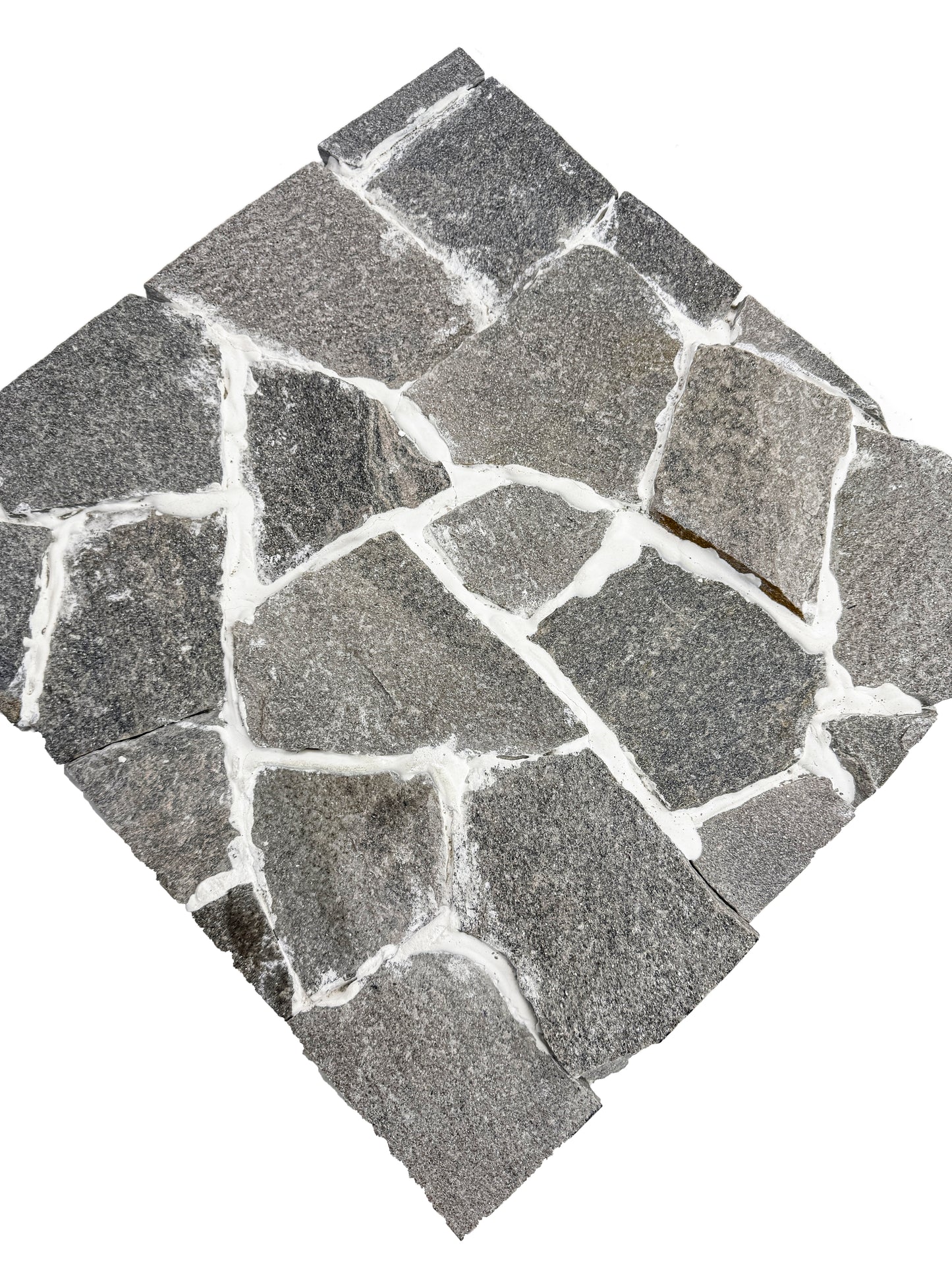 Opulent Flagstone Series Pink & Thunder Grey Loose Random Piece Quartz Wall Cladding