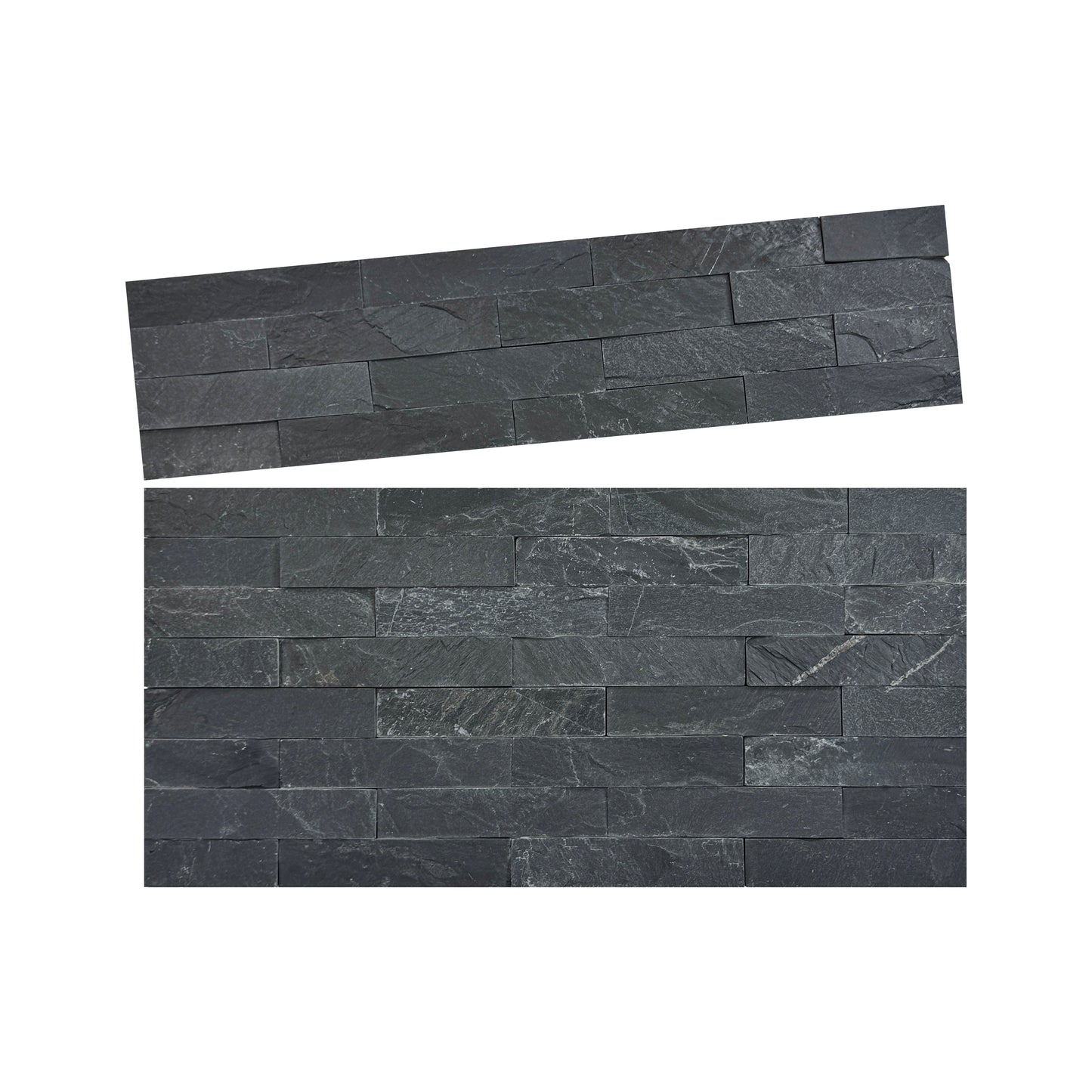 Celestial Terra Series P018 Black Flat Slate Wall Cladding