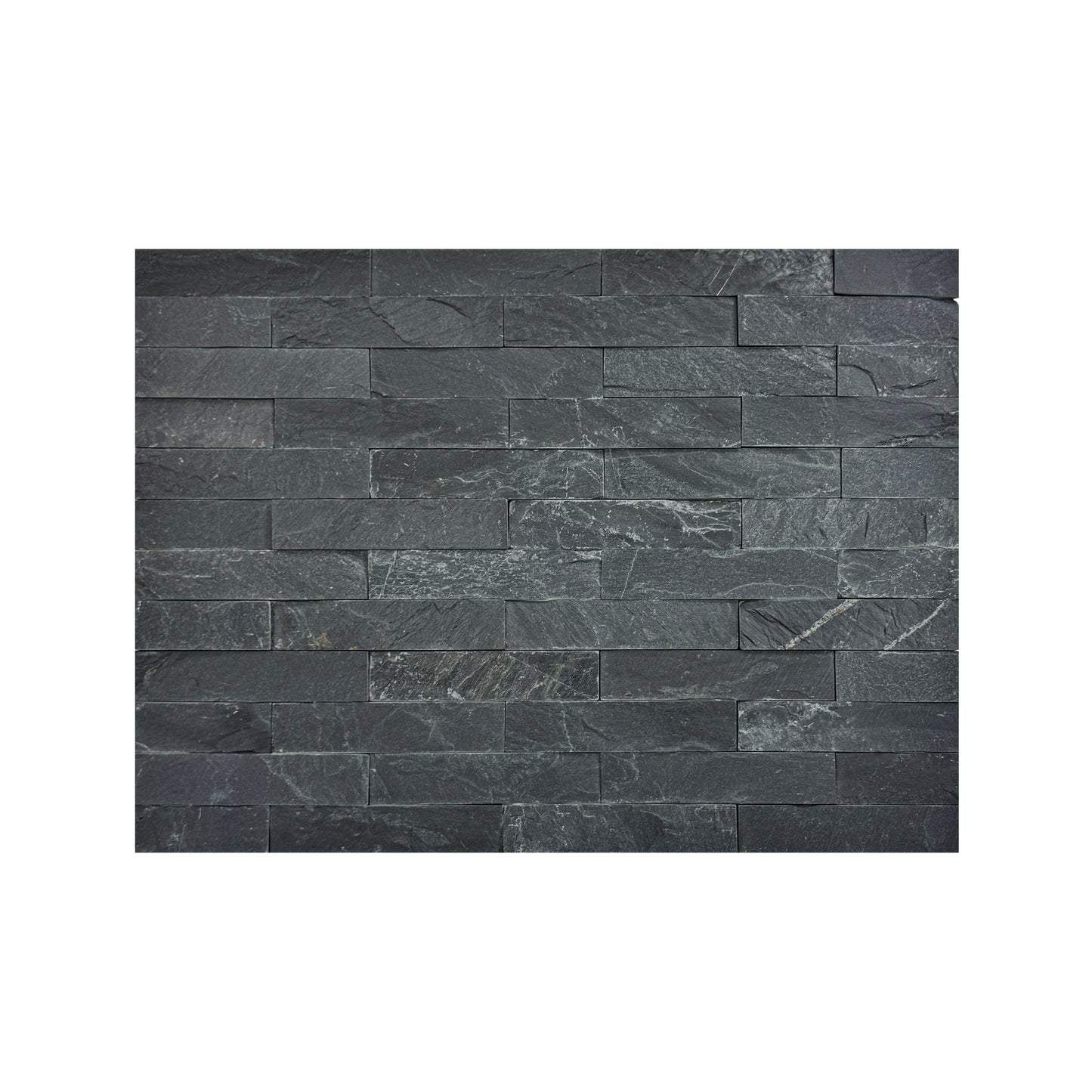 Celestial Terra Series P018 Black Flat Slate Wall Cladding