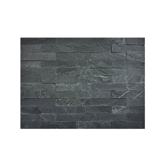 Celestial Terra Series P018 Black Flat Slate Wall Cladding
