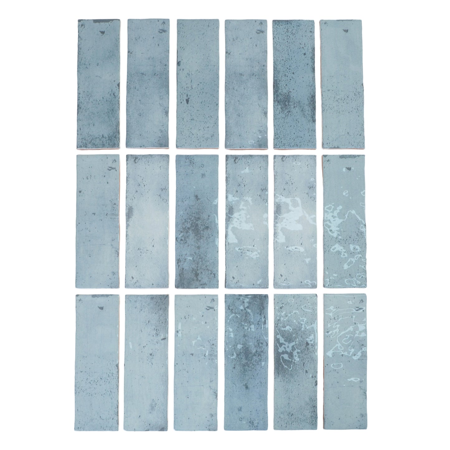 Marrakech Jewel Series Pistachio Green Glossy Ceramic Atisanal Tile