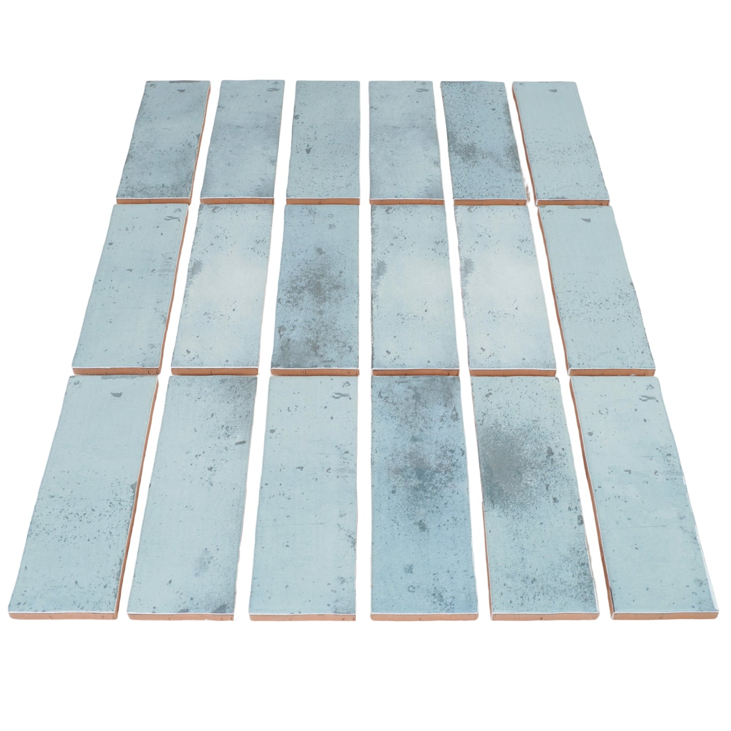 Marrakech Jewel Series Pistachio Green Glossy Ceramic Atisanal Tile