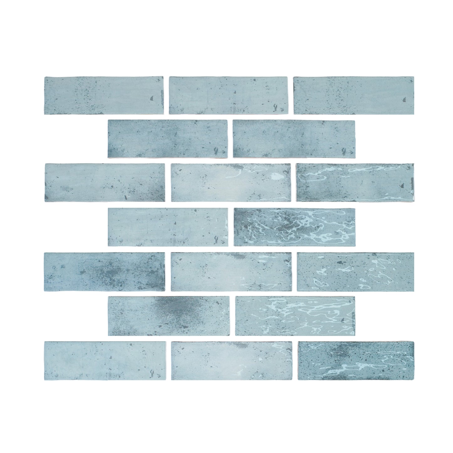 Marrakech Jewel Series Pistachio Green Glossy Ceramic Atisanal Tile