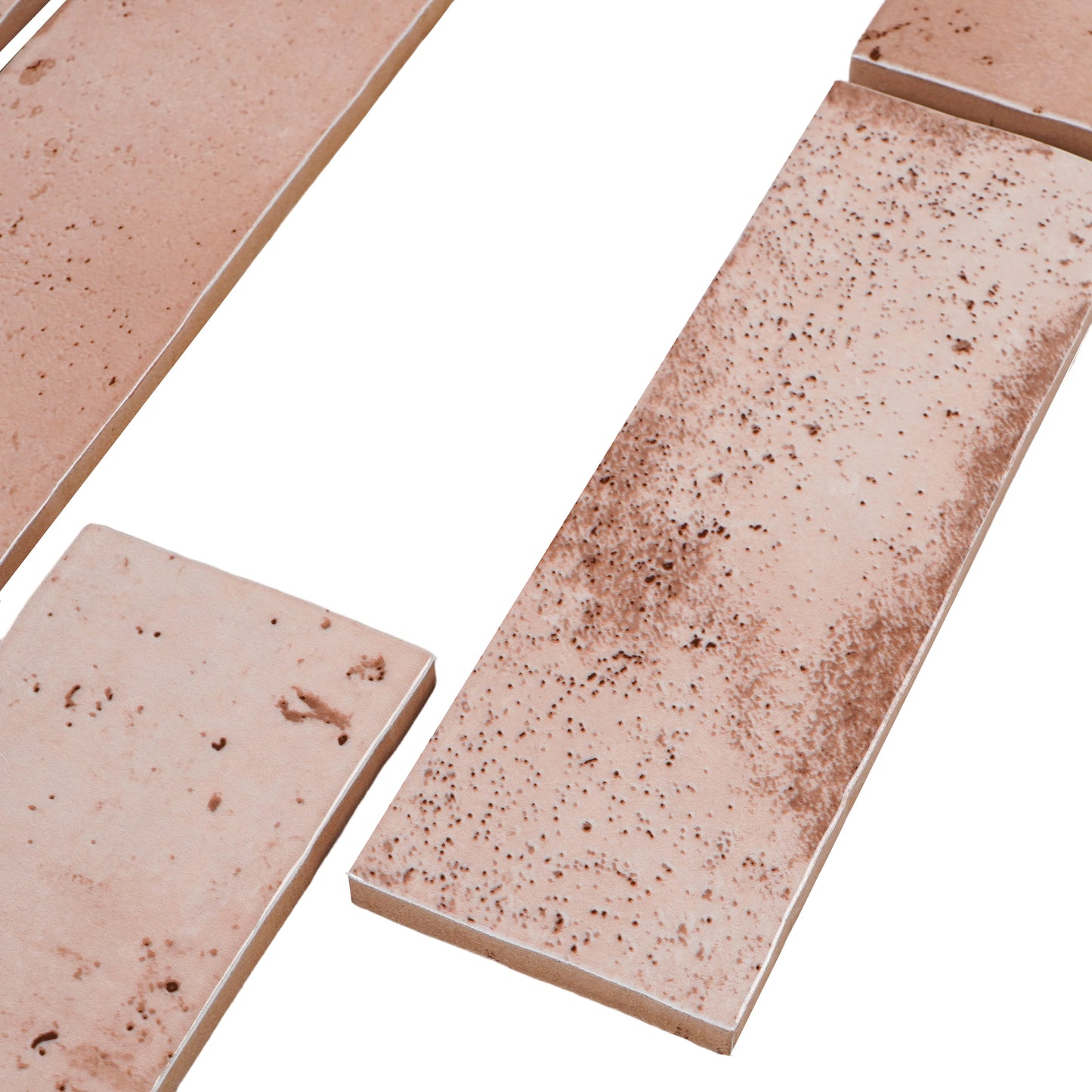 Marrakech Jewel Series Nude Beige Glossy Ceramic Atisanal Tile