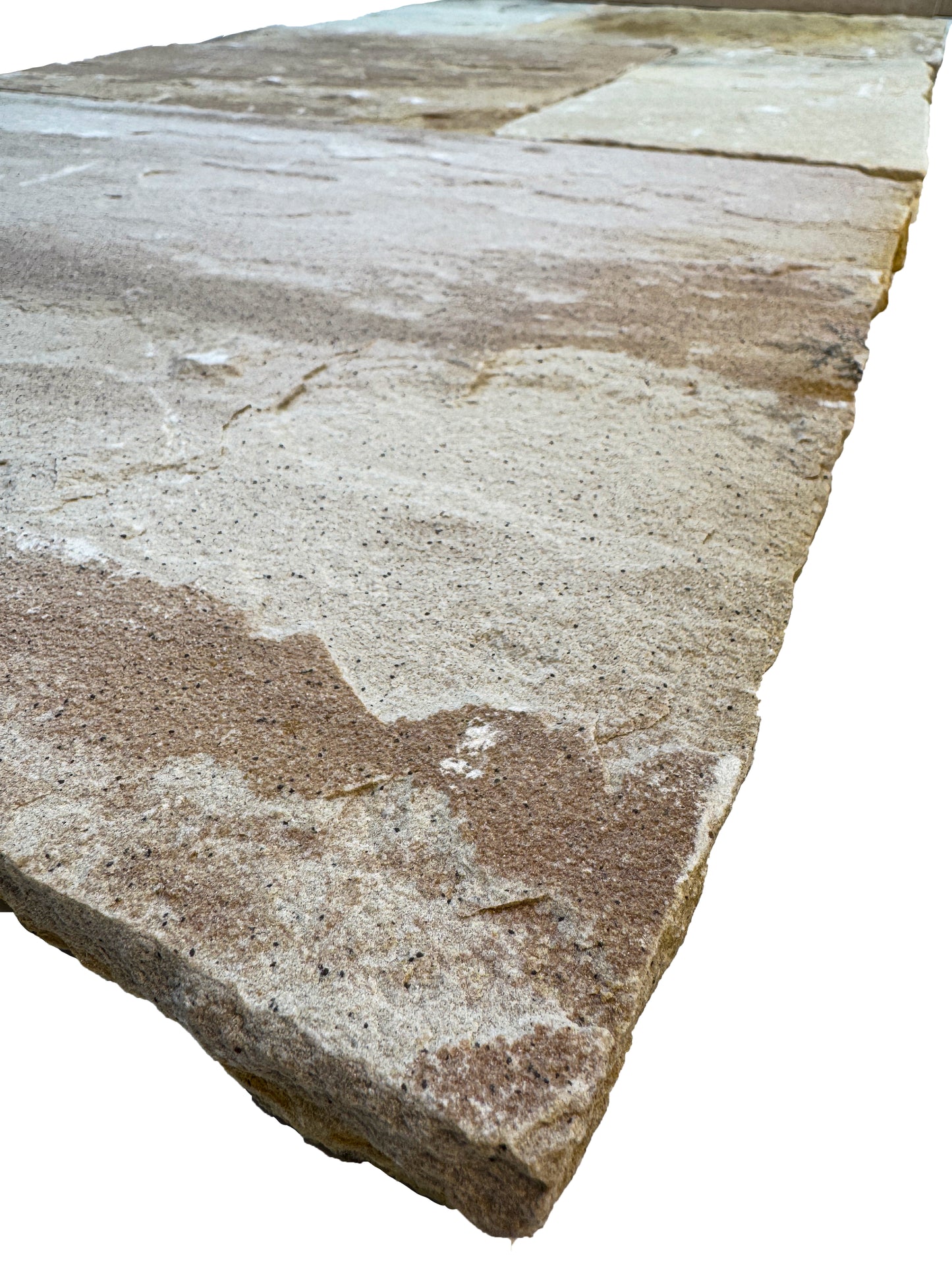 Opulence Versailles Series Light Fawn & French Beige Natural Surface Travertine Versailles Pattern Tile