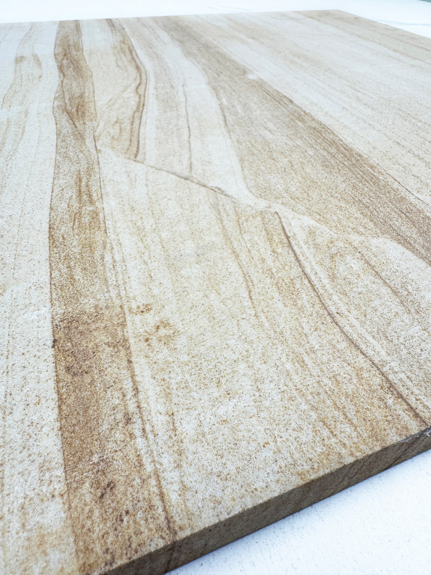 Garden Stone Series Teakwood Honed Surface Sandstone Tile