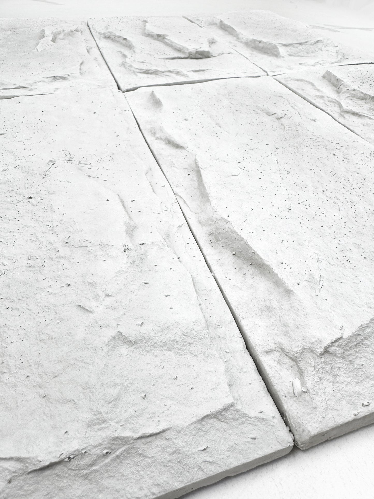 Tuscany Essence White Mushroom Stone Design Cement Artificial Tile