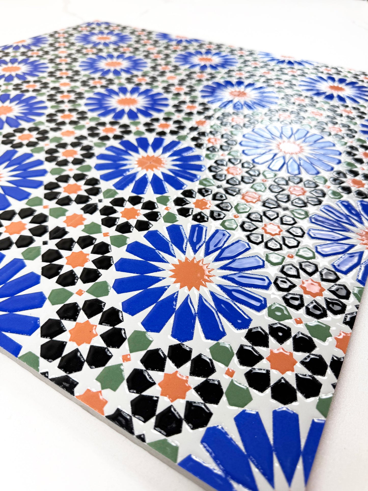 Royal Souk  Moroccan Style Glossy Ceramic Tile  Pattern 201