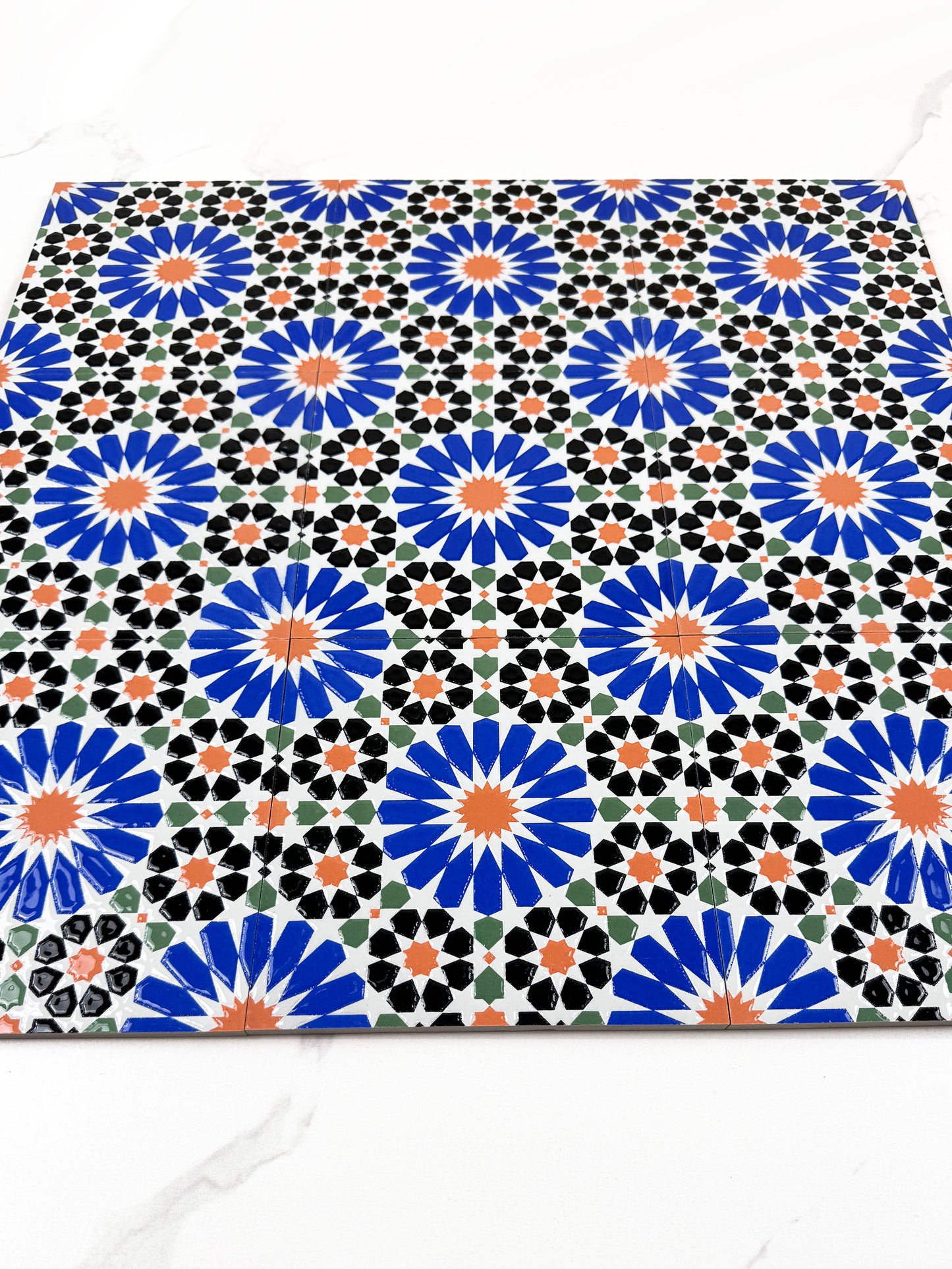 Royal Souk  Moroccan Style Glossy Ceramic Tile  Pattern 201