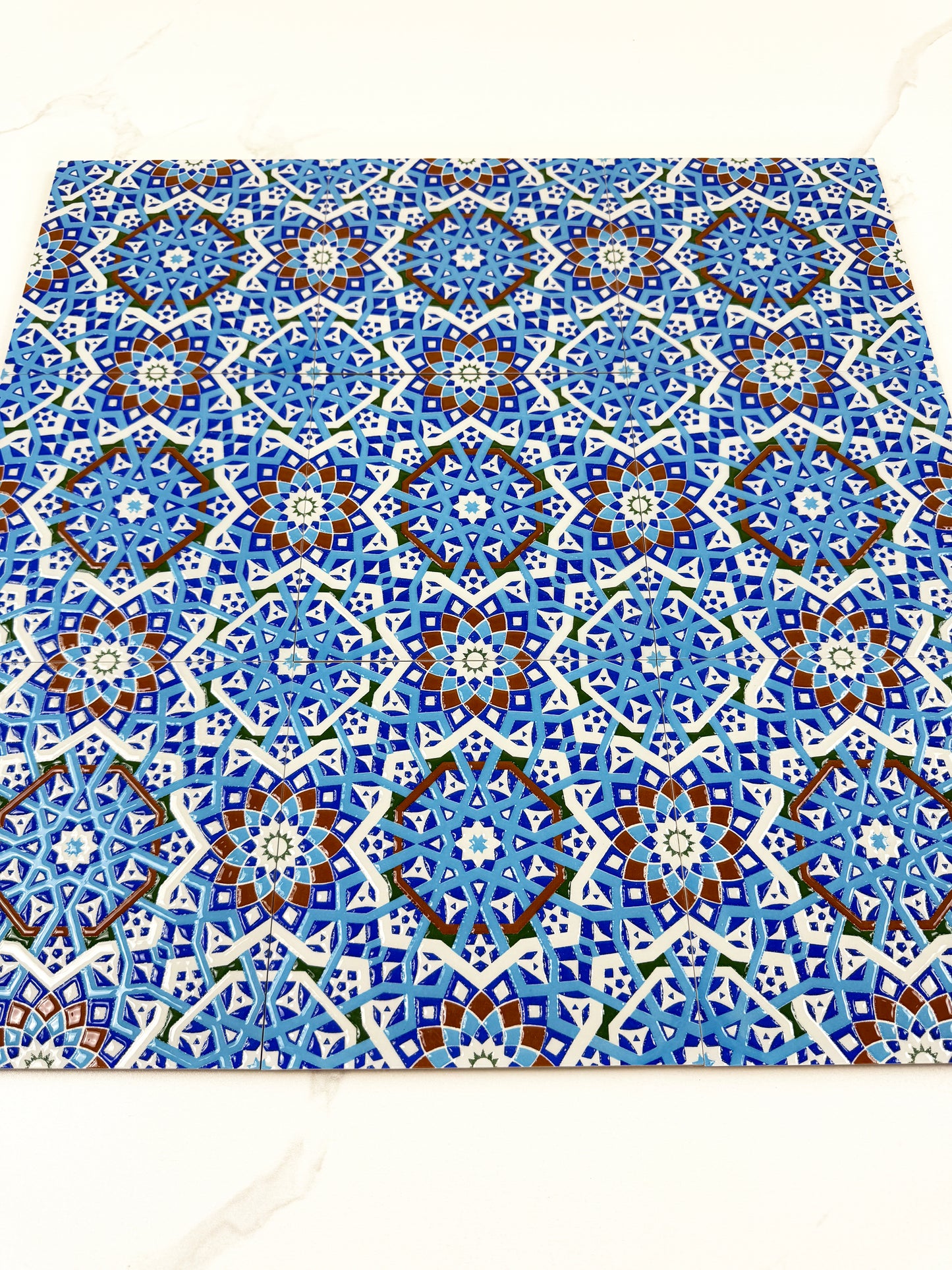 Royal Souk  Moroccan Style Glossy Ceramic Tile  Pattern 207