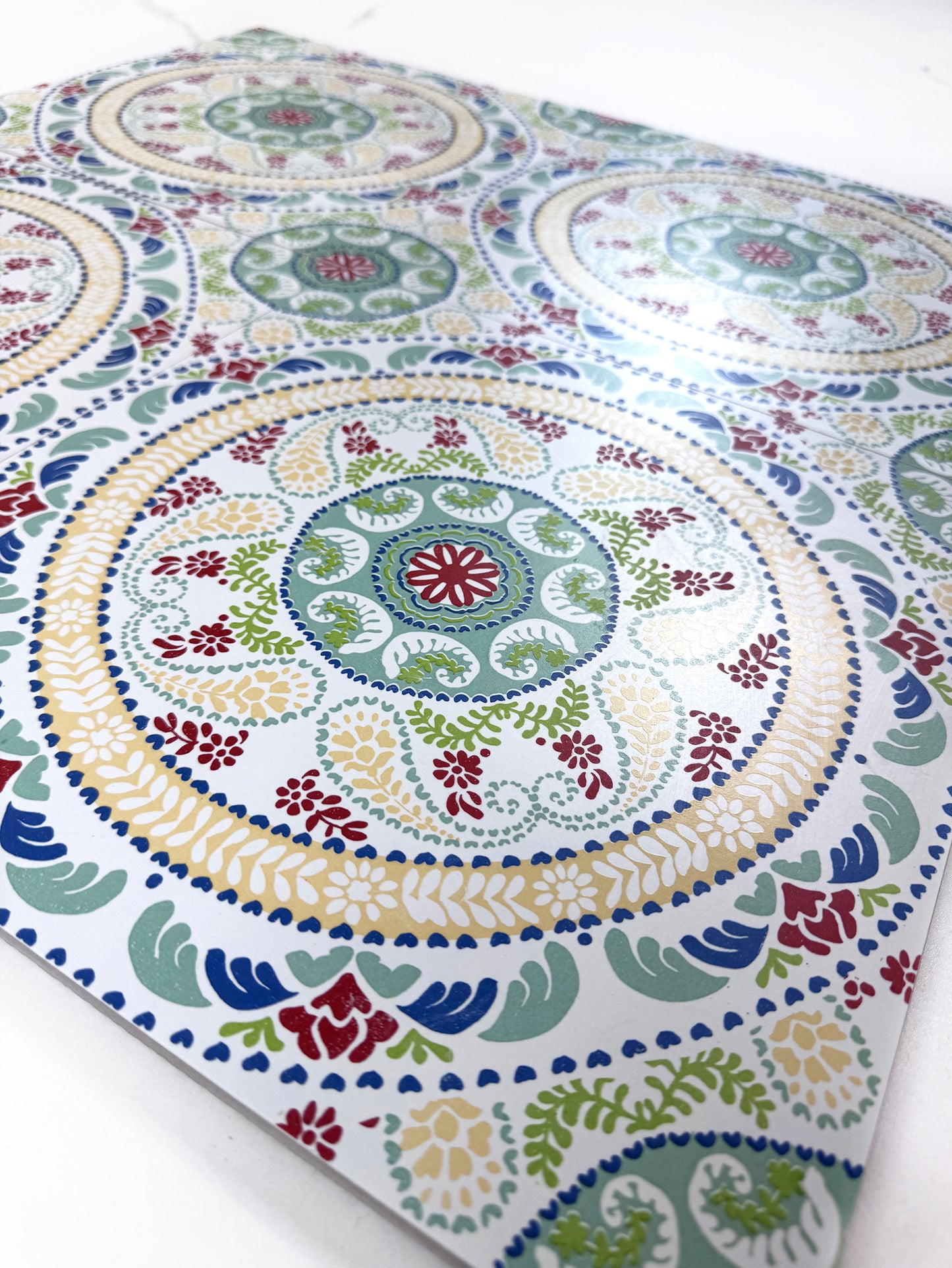 Sahara Splendor  Moroccan Style  Matte Ceramic Tile  Pattern 305