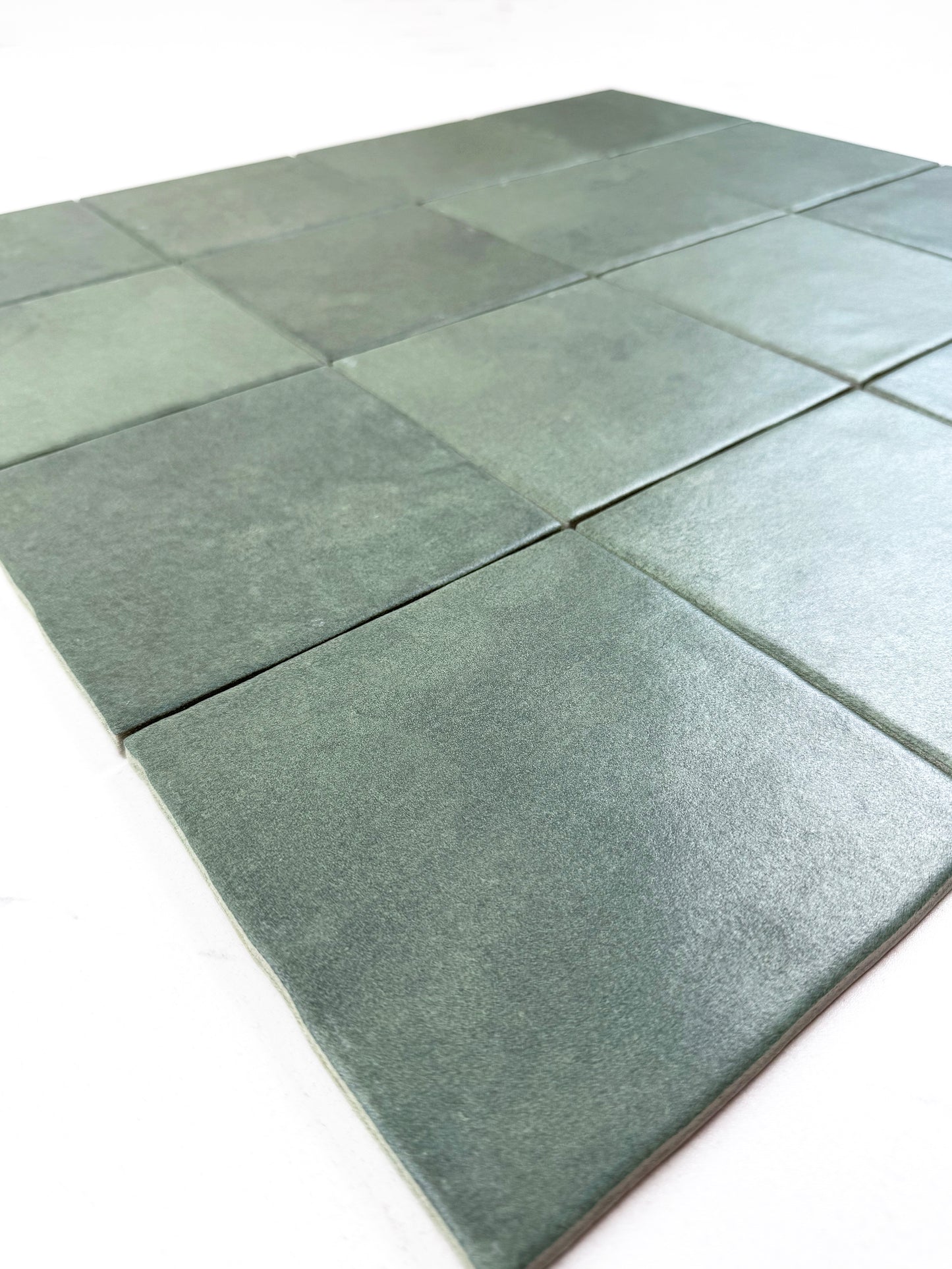 Artisan Essence Rich Garden Green Matte Porcelain Artisanal Tile