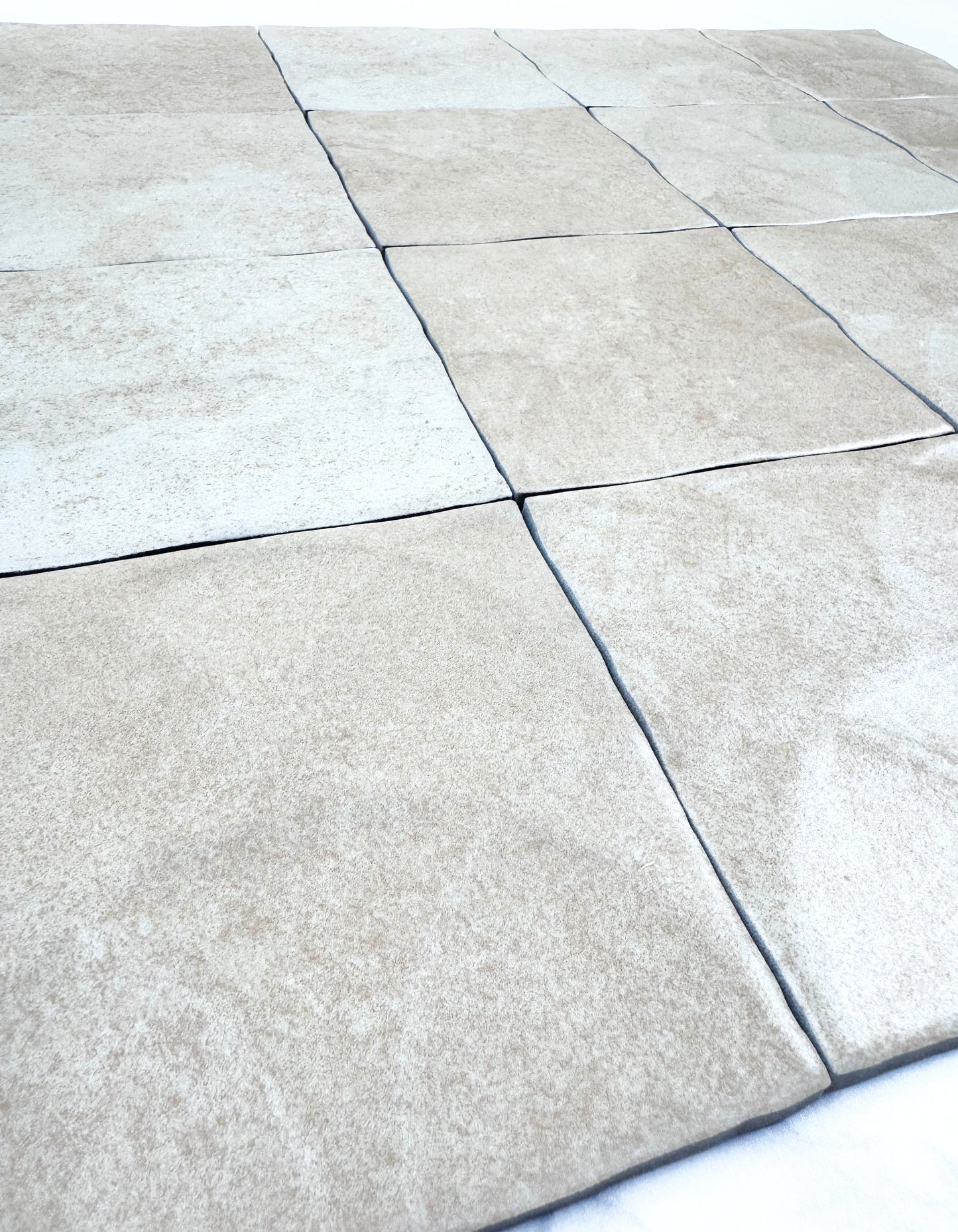Artisan Essence Textured Beige Matte Porcelain Artisanal Tile