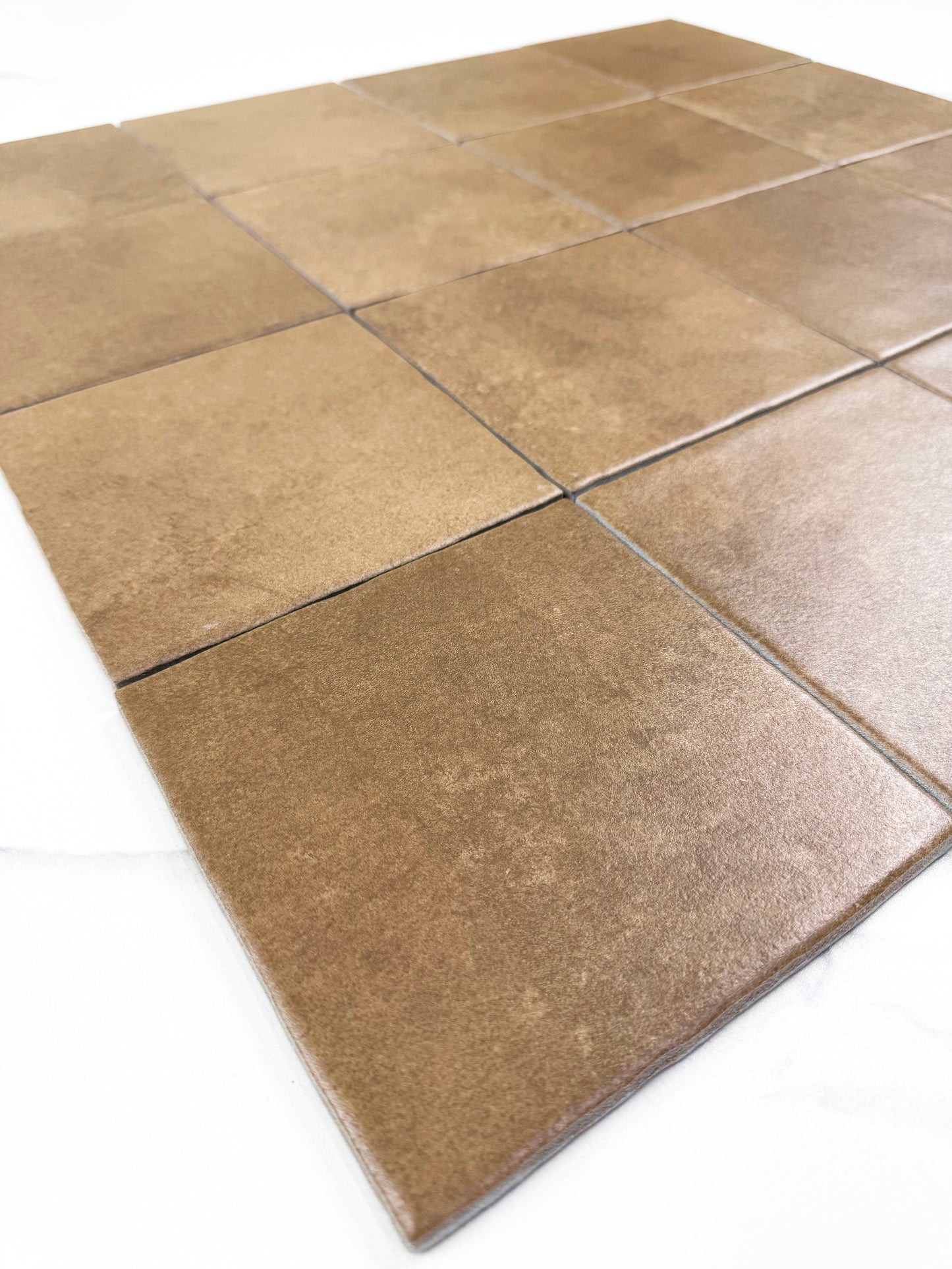 Artisan Essence Bright Orange Matte Porcelain Artisanal Tile