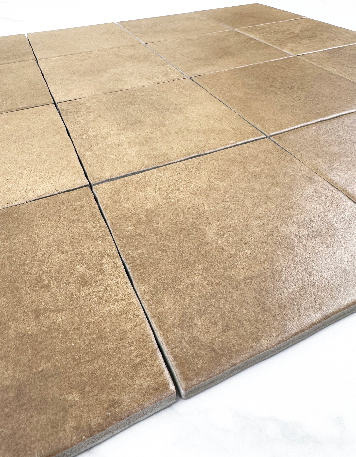 Artisan Essence Bright Orange Matte Porcelain Artisanal Tile