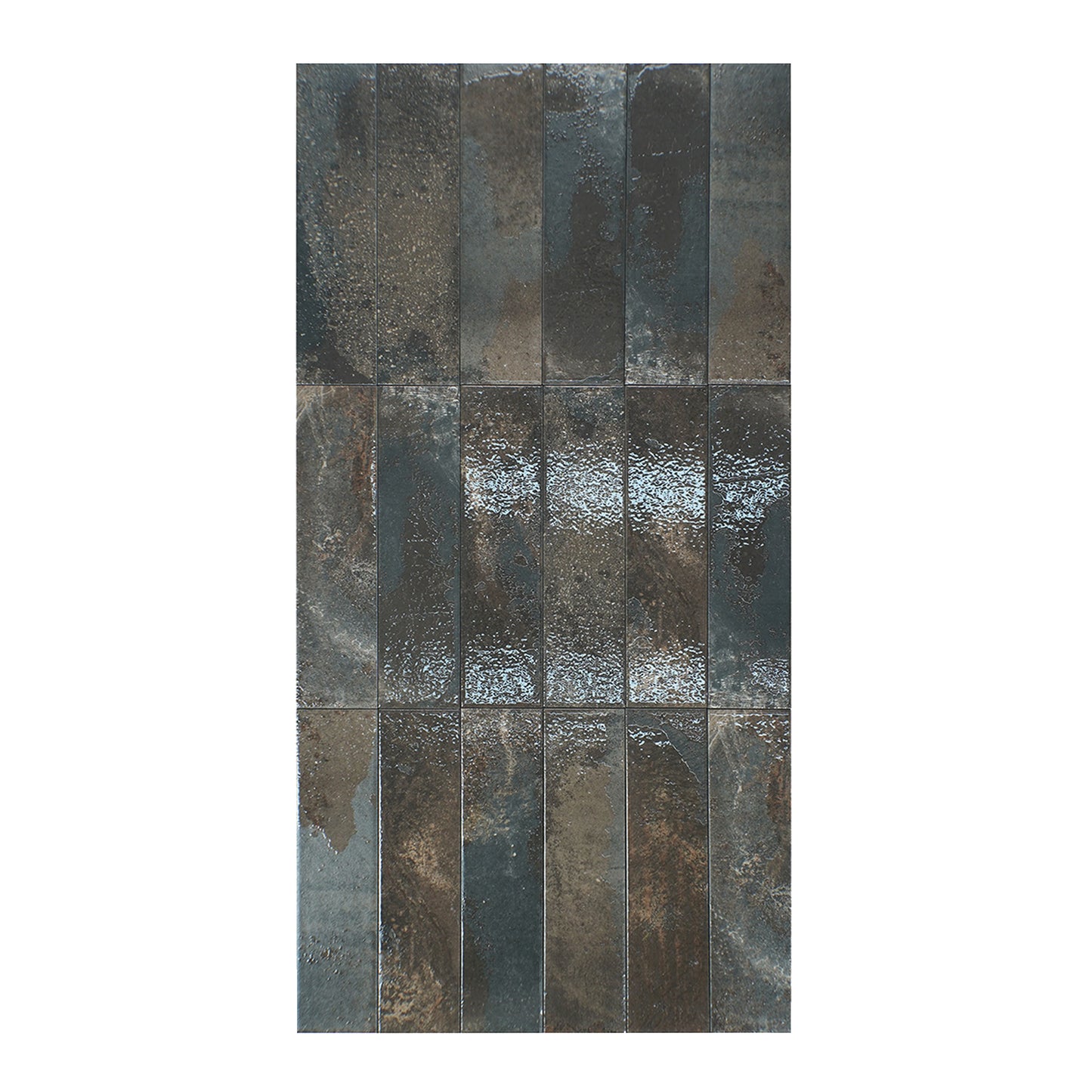 Lisbon Artisan Series Chocolate Brown Matte Surface Porcelain Artisanal Tile