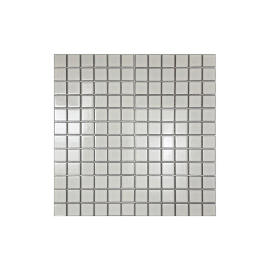 Zen white Crystalline Glazed Porcelain Mosaic