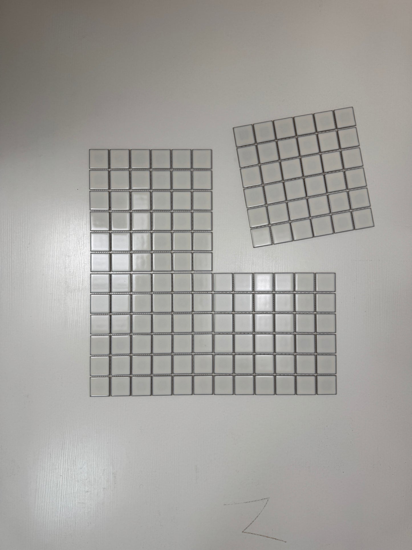 Zen white Crystalline Glazed Porcelain Mosaic