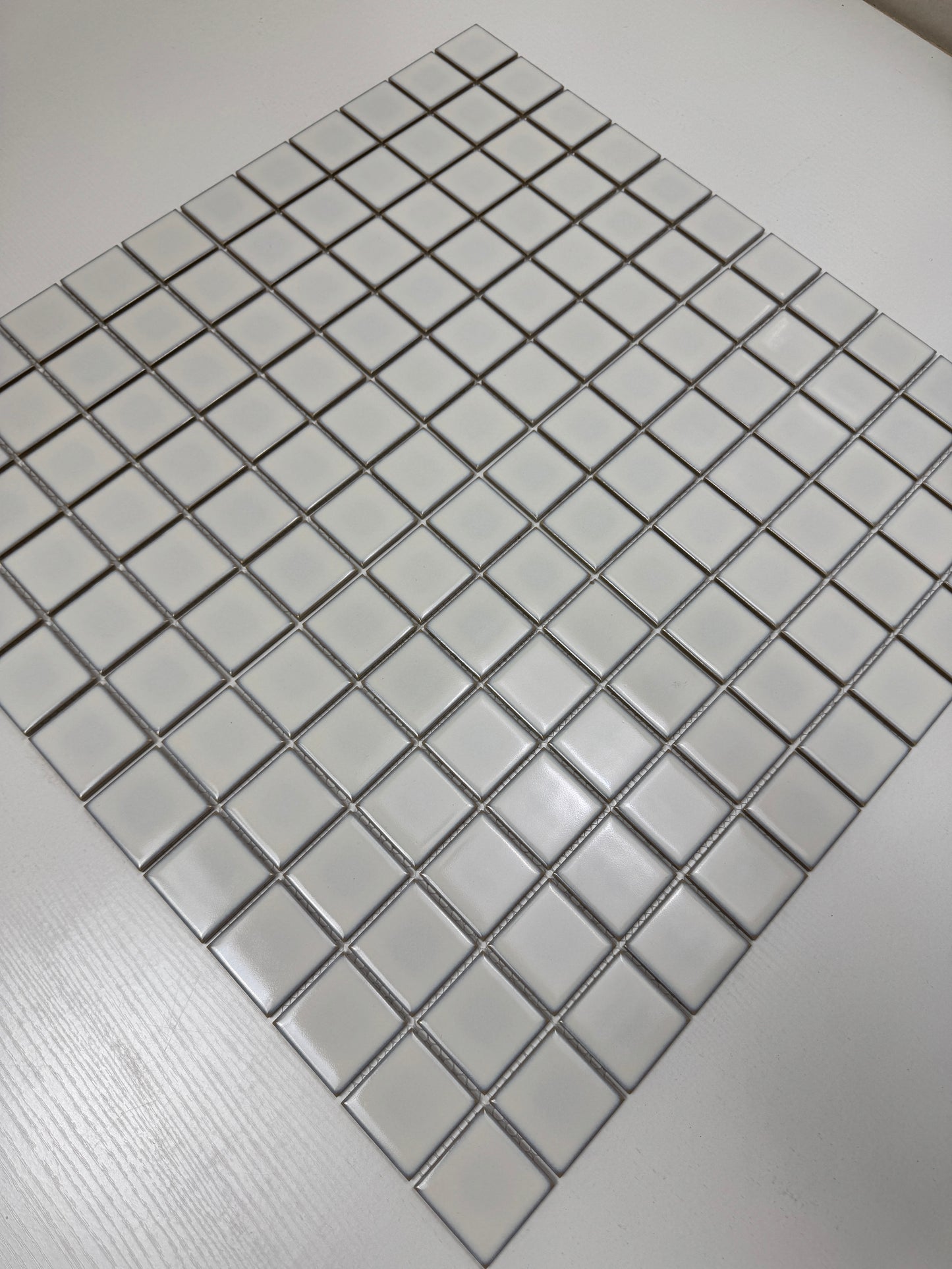 Zen white Crystalline Glazed Porcelain Mosaic