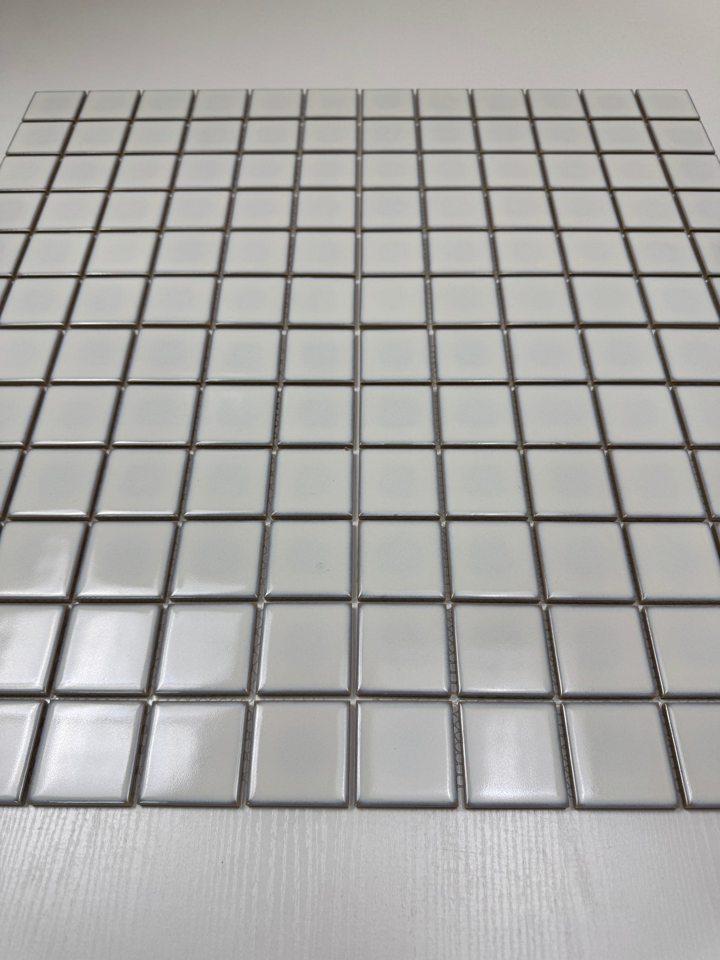 Zen white Crystalline Glazed Porcelain Mosaic