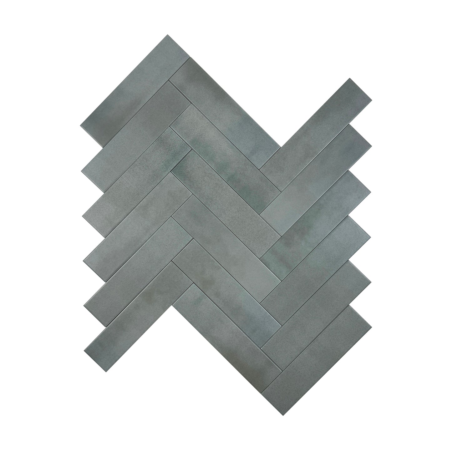 Amalfi Dawn Series Nile Blue Matt Porcelain Artisanal Tile