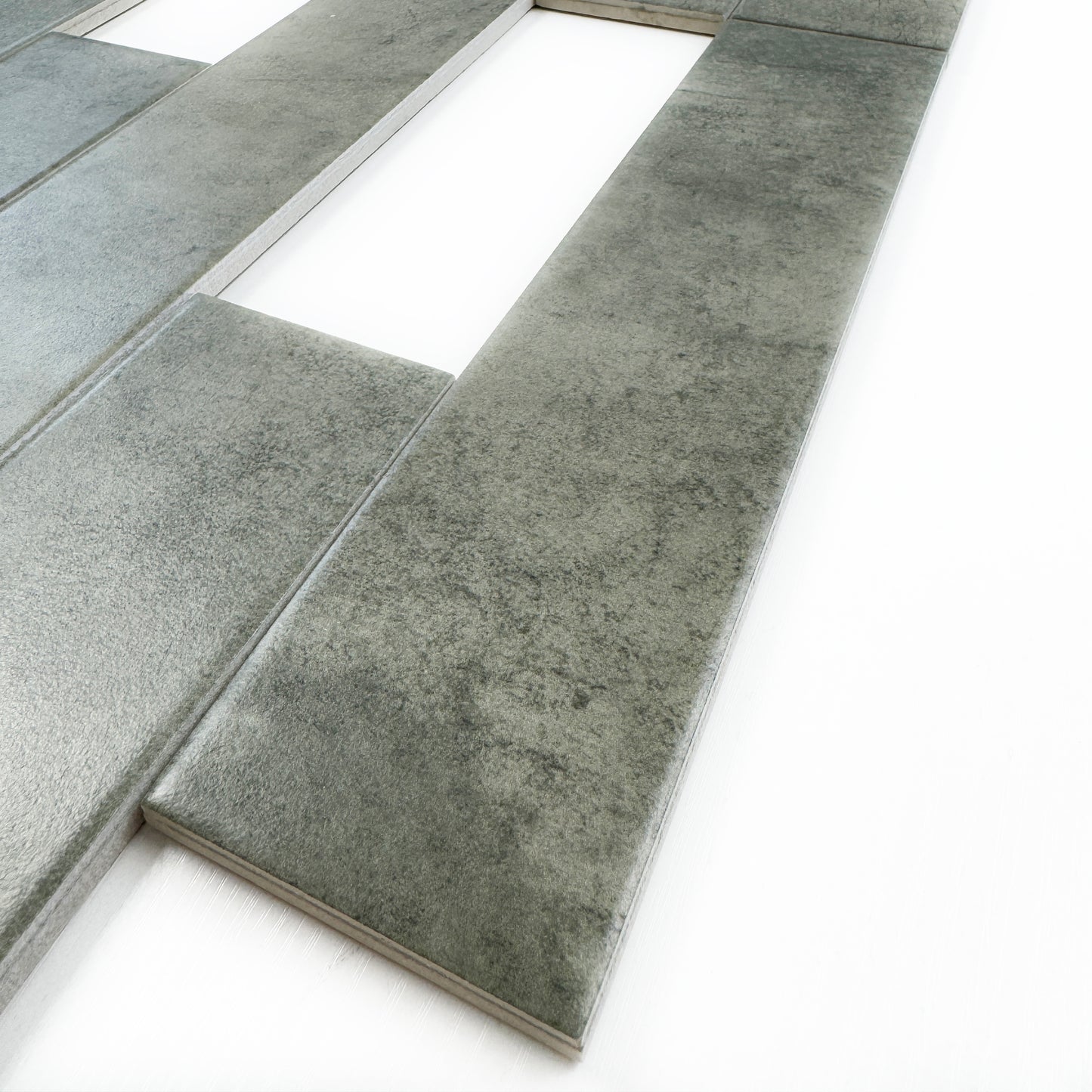 Amalfi Dawn Series Moss Green Matt Porcelain Artisanal Tile