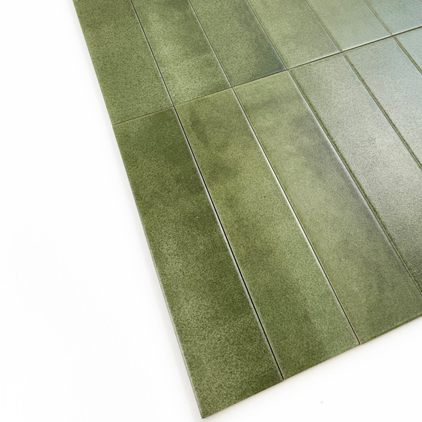 Amalfi Dawn Series Fern Green Matt Porcelain Artisanal Tile