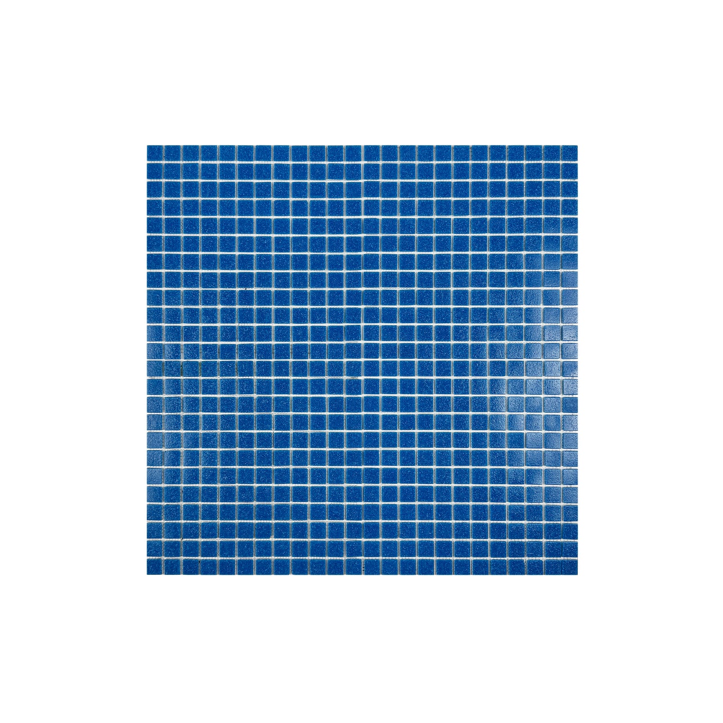 Serene Spectrum French Blue Hot Melt Glass Mosaic