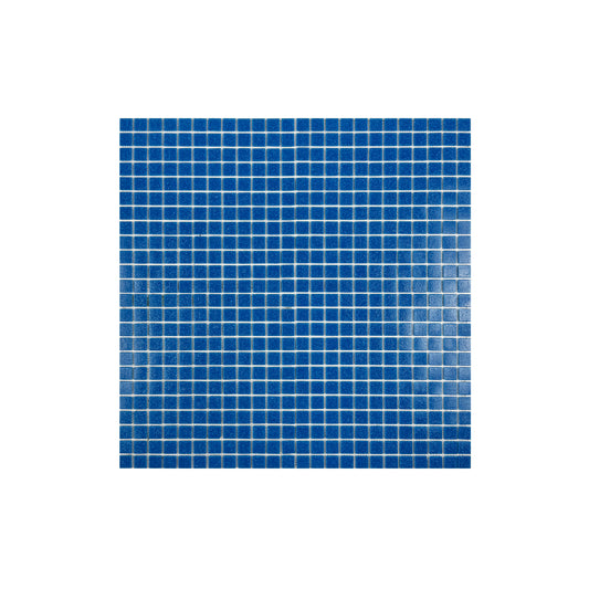 Serene Spectrum French Blue Hot Melt Glass Mosaic