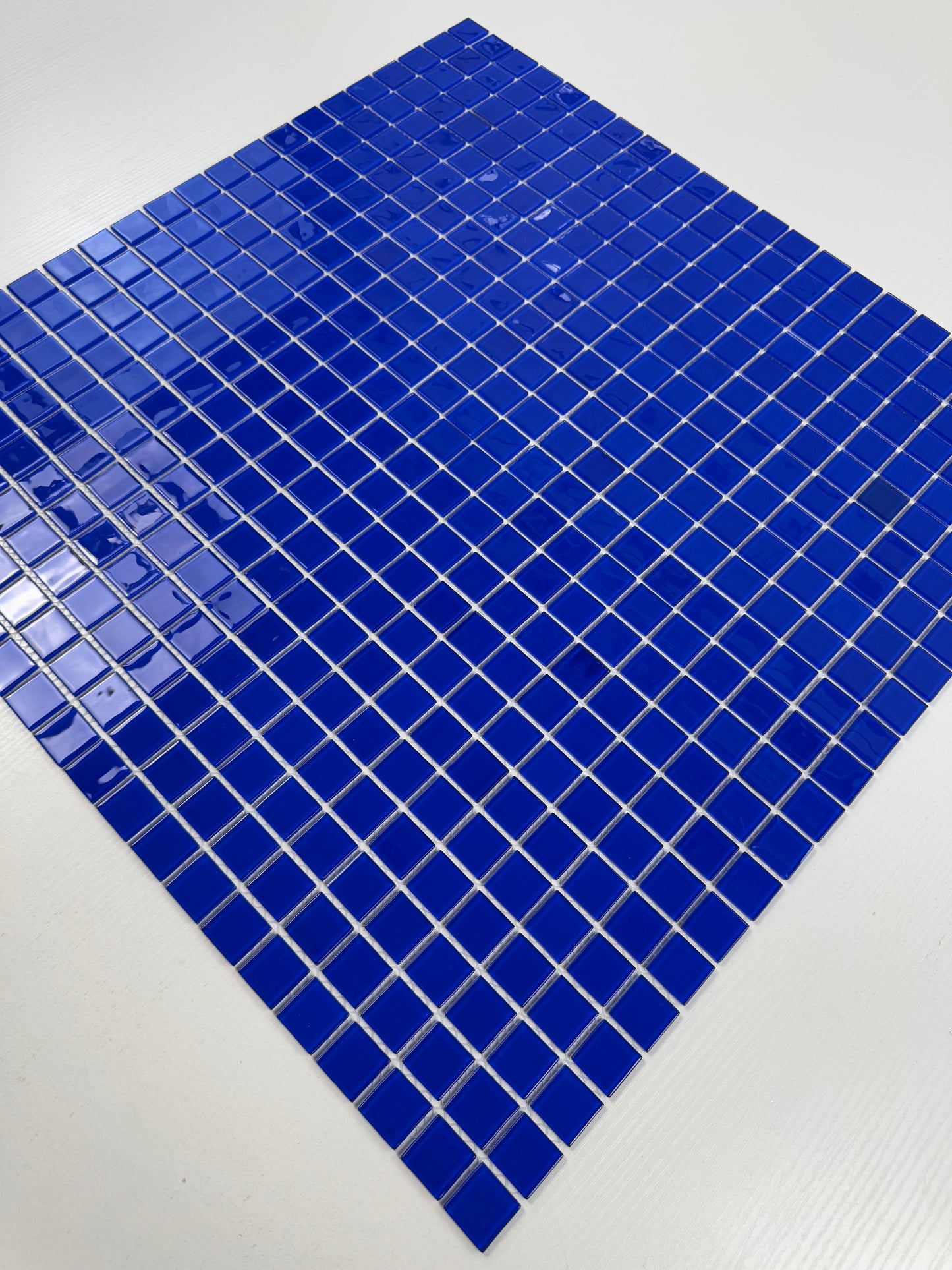Klein Blue Crystal Glass Mosaic