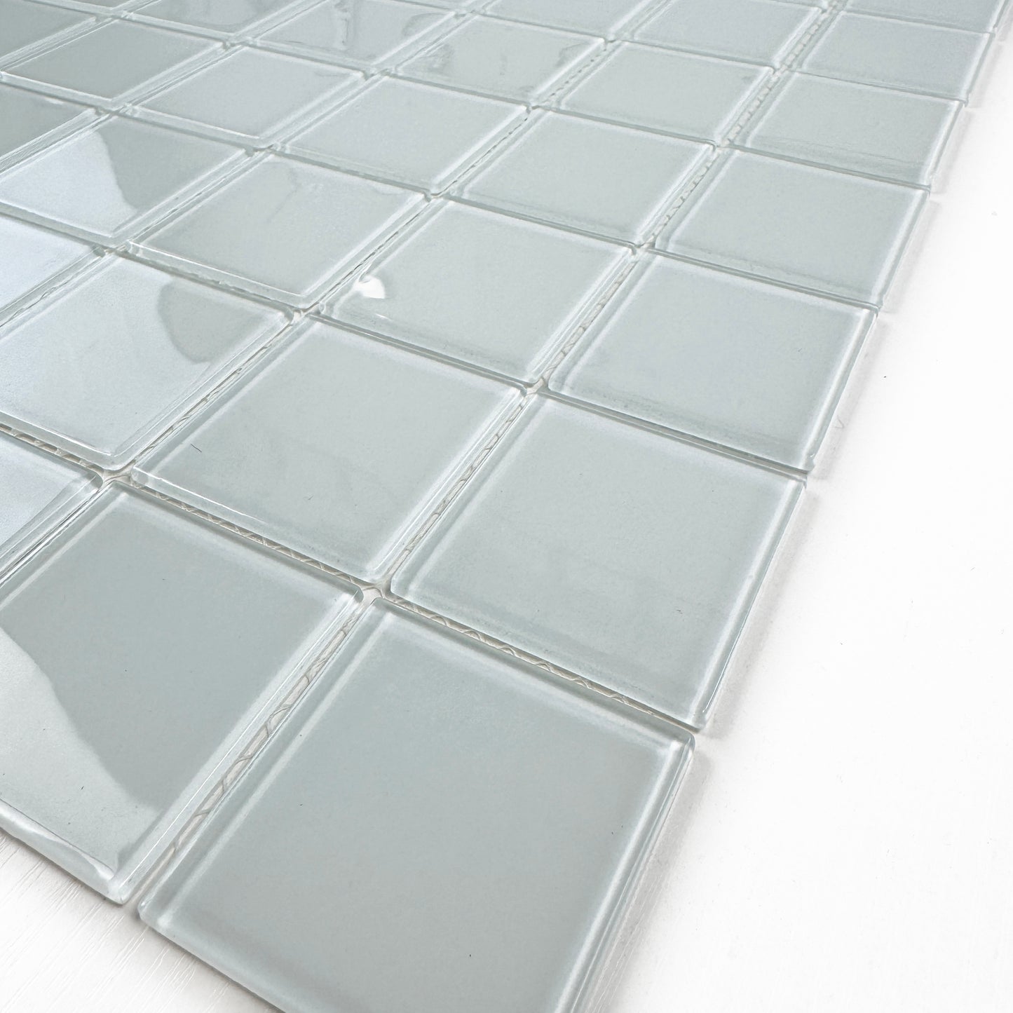 White Crystal Glass Mosaic