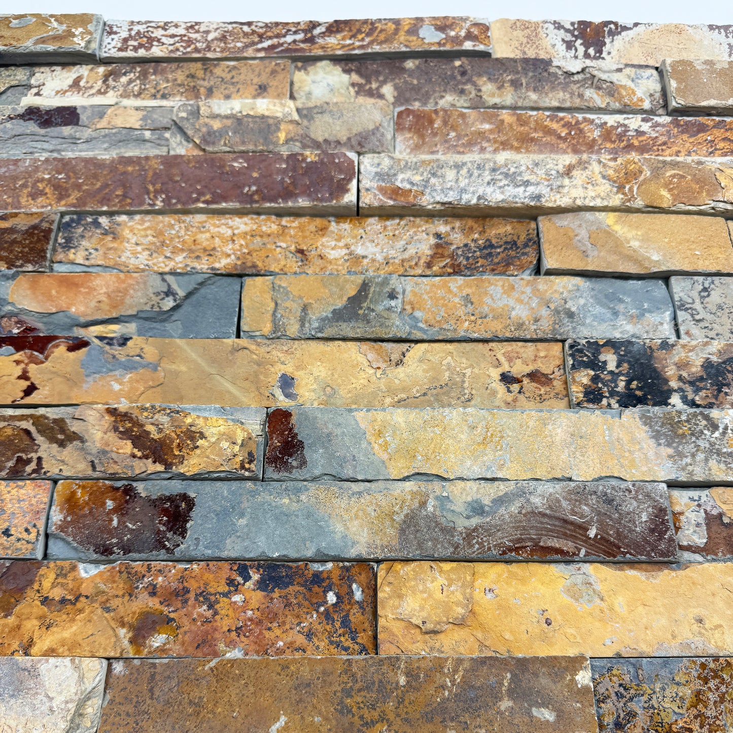 Celestial Terra S1120 Rust Brown Flat Slate Wall Cladding