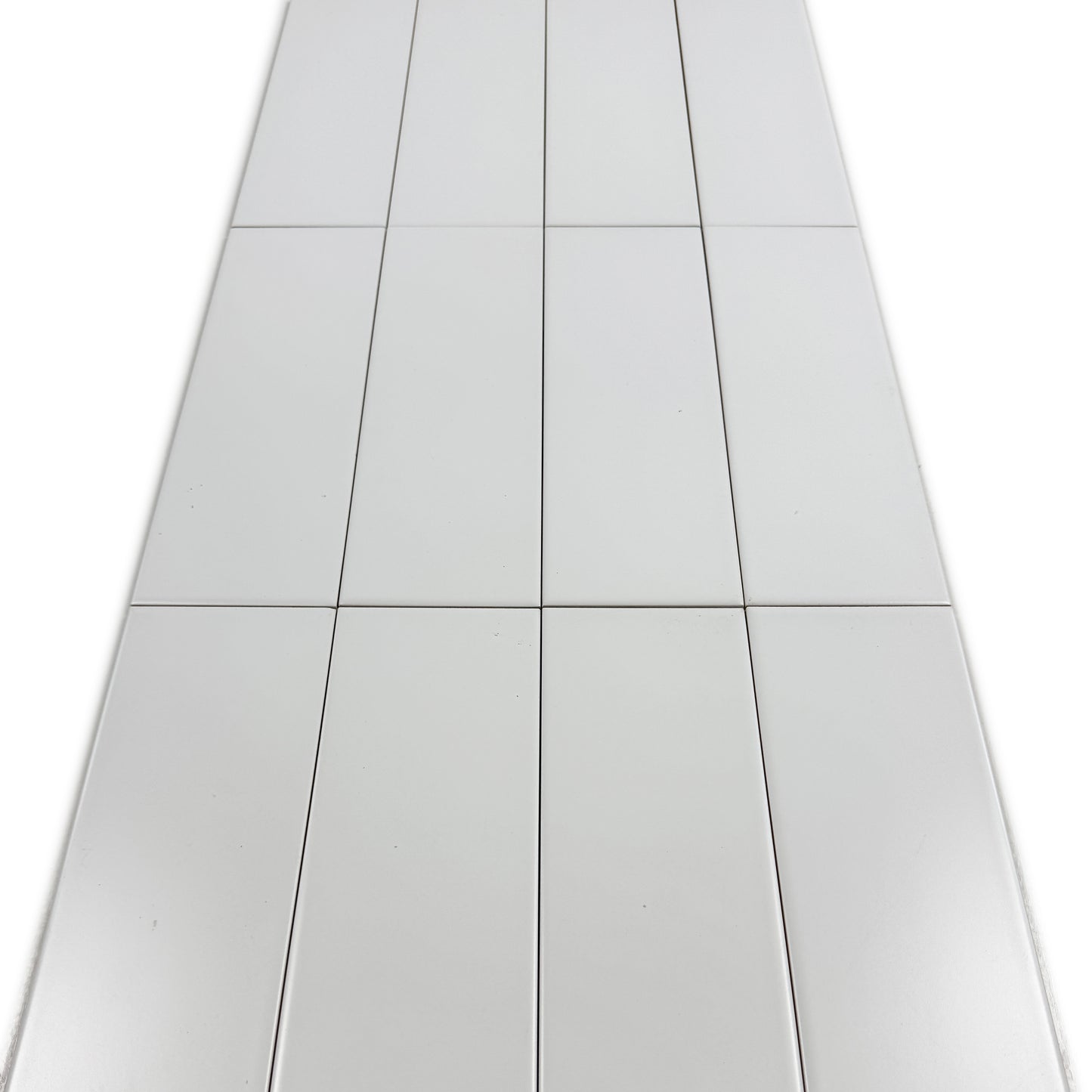 Urban Luxe Series White Matt Flat  Ceramic Tile
