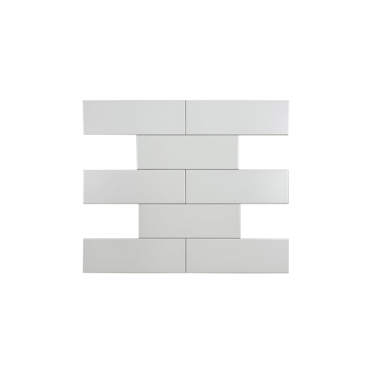 Urban Luxe Series White Matt Flat  Ceramic Tile