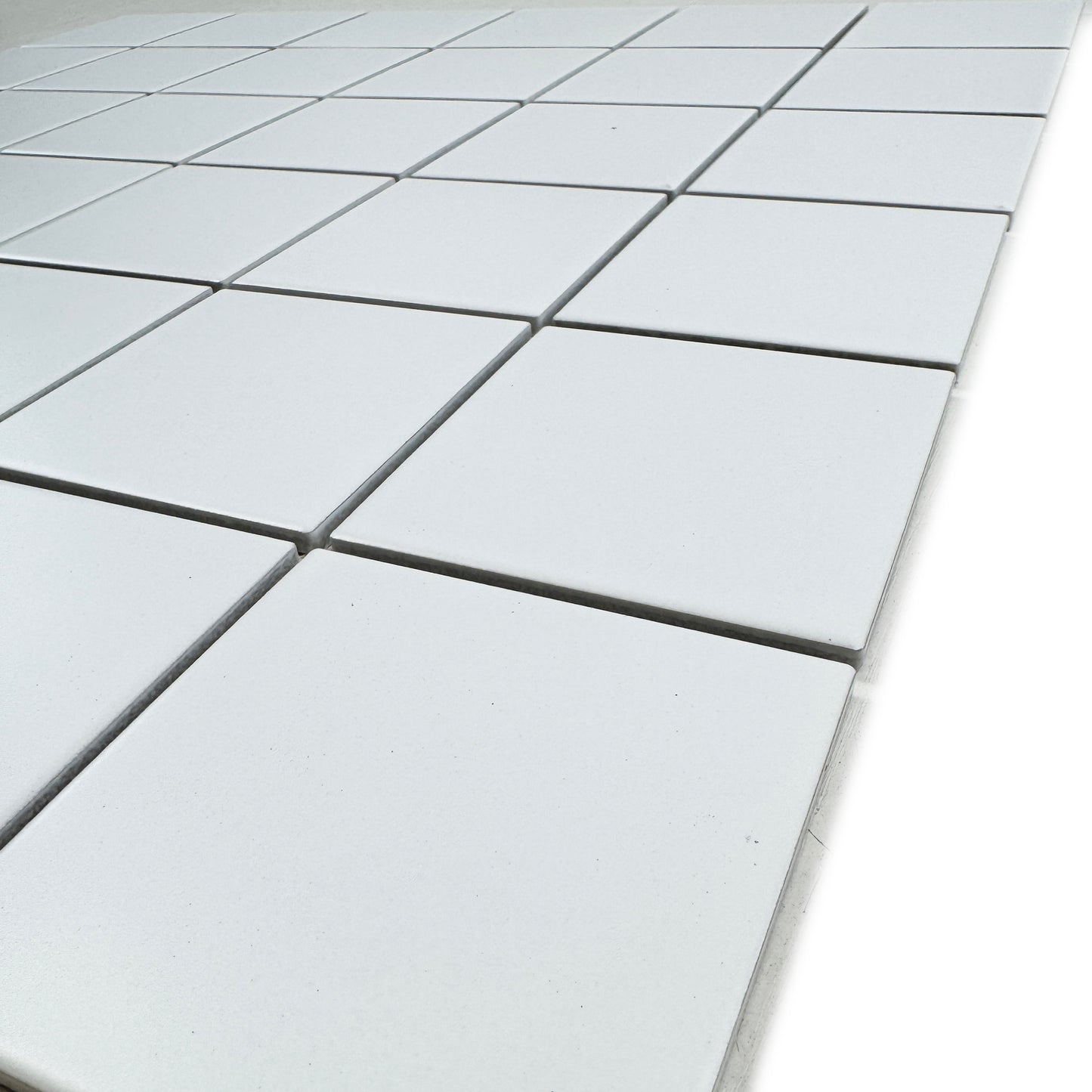 Carrara Lumina Series Off White Matt Porcelain Mosaic