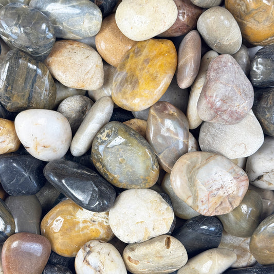 Eternal Stoneworks Colourful High Polished Pebble Stone
