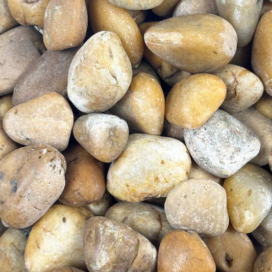 Eternal Stoneworks Yellow Matt Pebble Stone