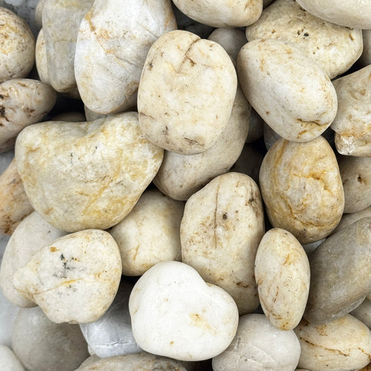 Eternal Stoneworks White Matt Pebble Stone