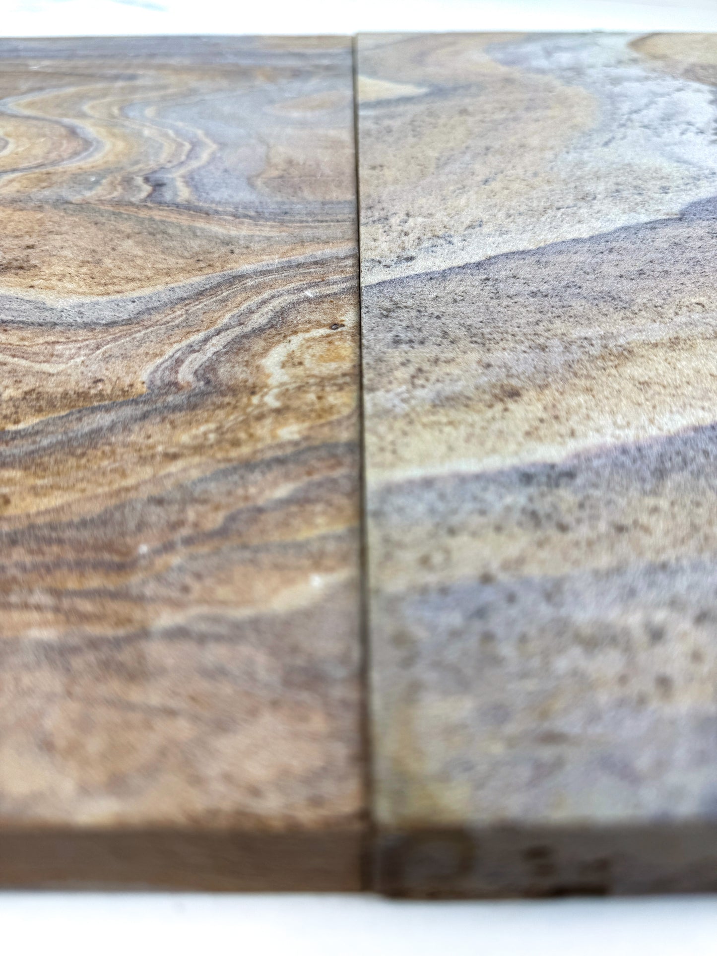 Garden Stone Series Rainbow Honed Surface Sandstone Tile