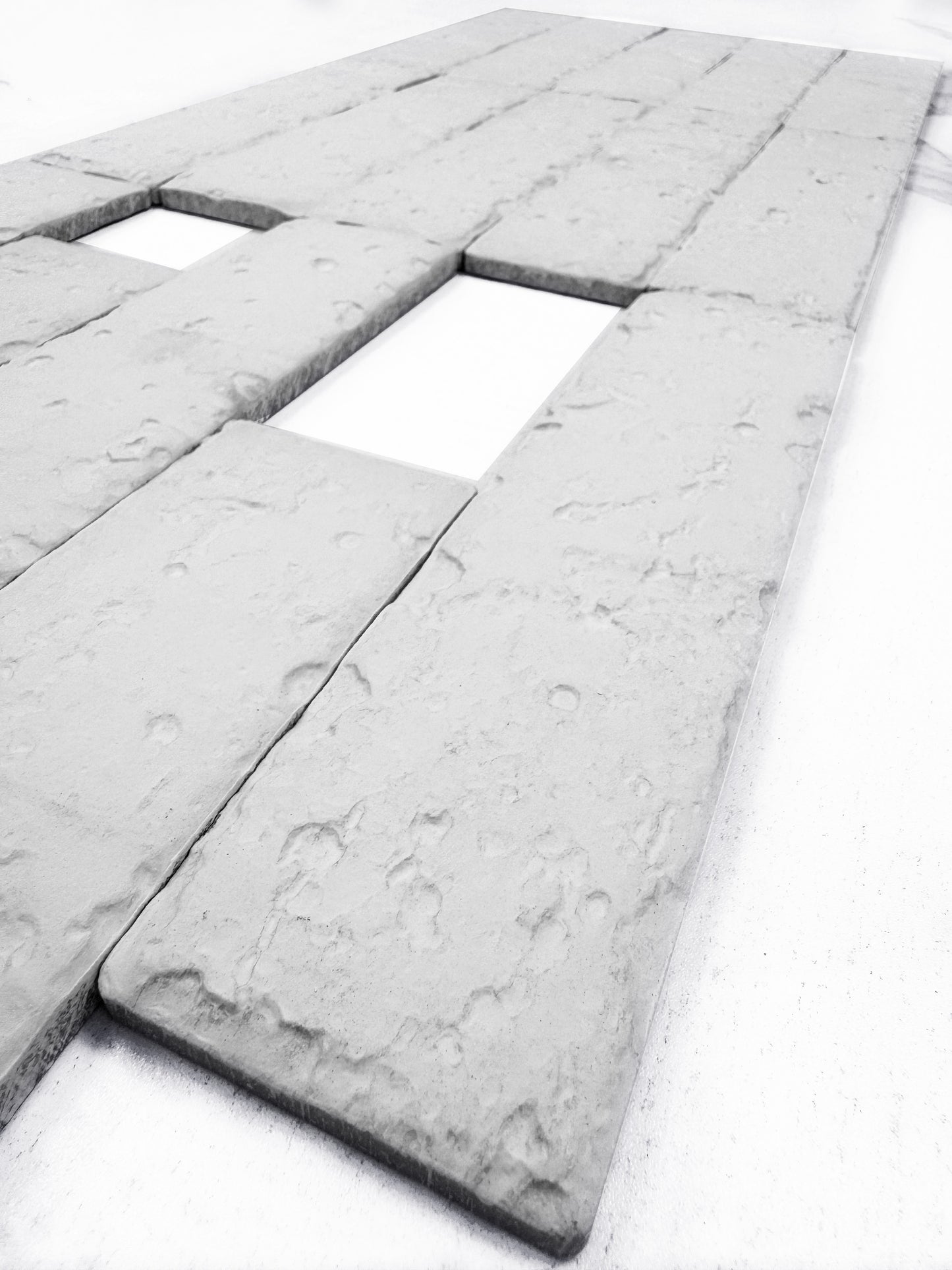 Florence Grace Pearl White Ceramic Artificial Tile