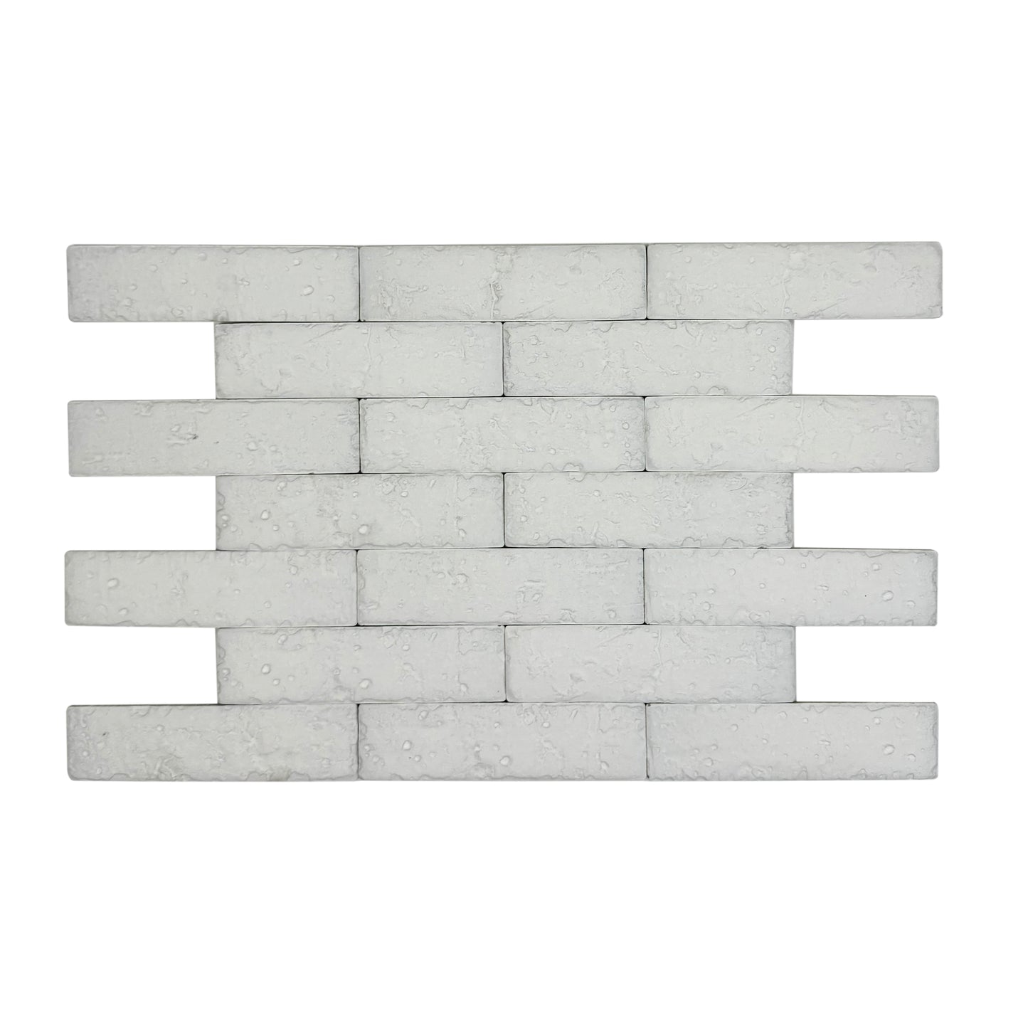 Florence Grace Pearl White Ceramic Artificial Tile