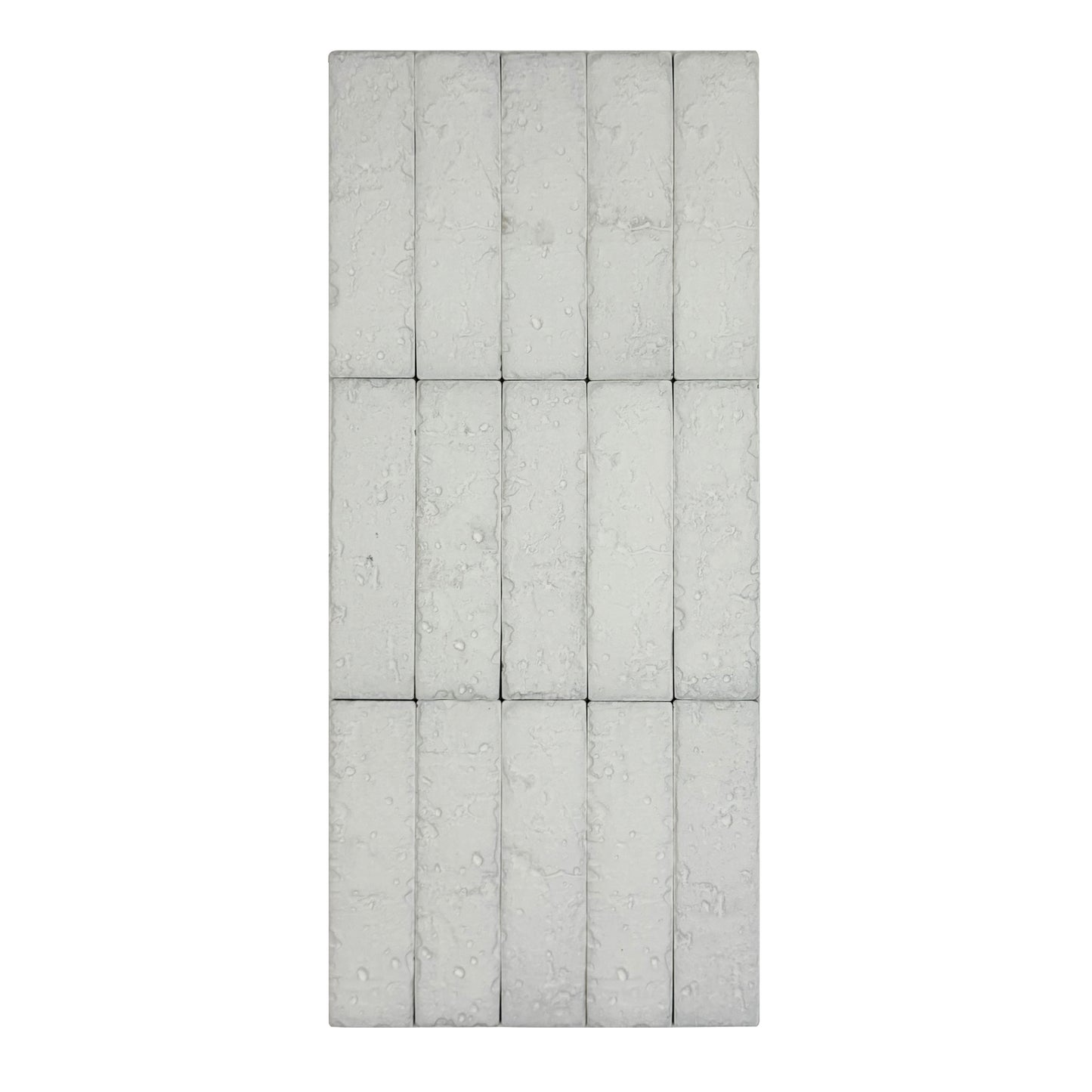 Florence Grace Pearl White Ceramic Artificial Tile