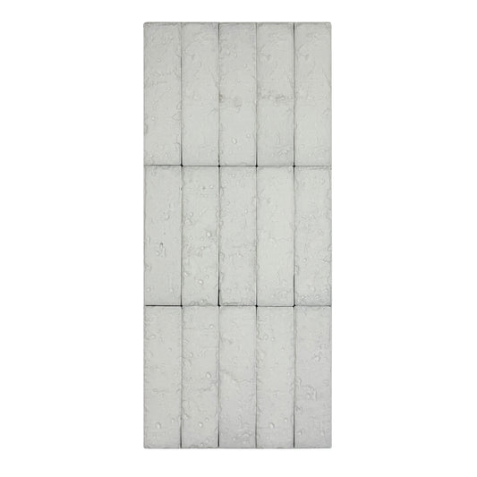 Florence Grace Pearl White Ceramic Artificial Tile